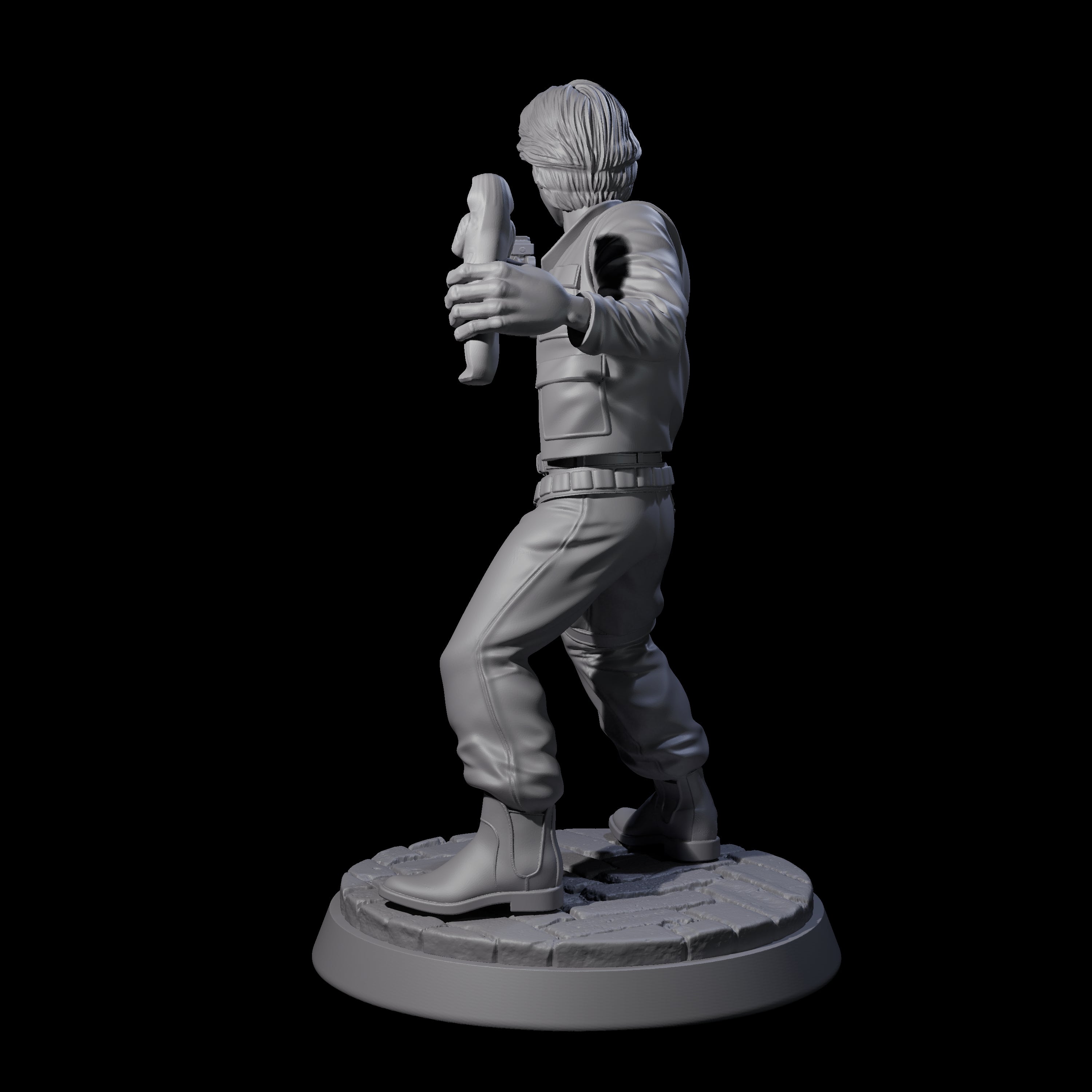 Swashbulking Archeologist Miniature for Dungeons and Dragons, Pathfinder or other TTRPGs