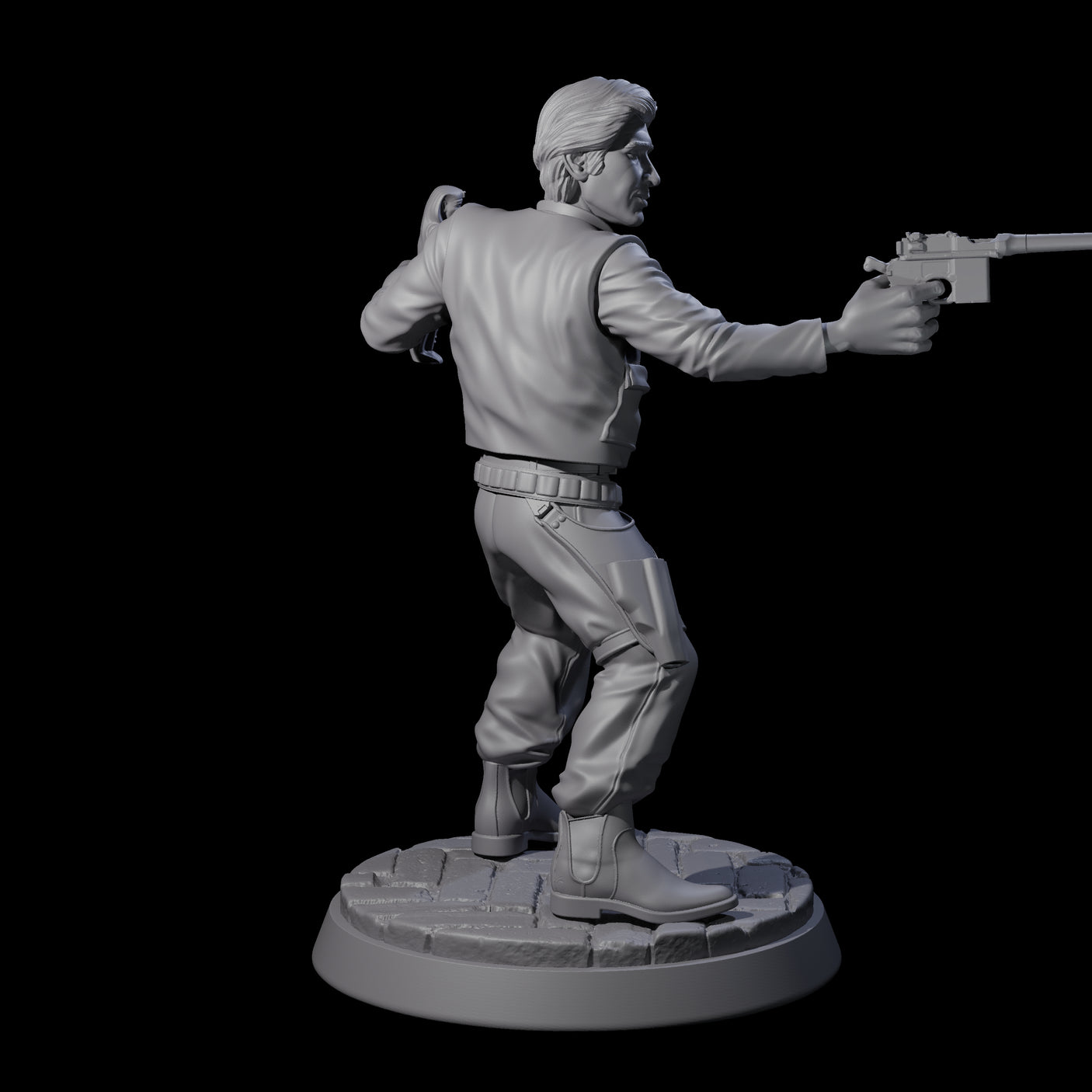 Swashbulking Archeologist Miniature for Dungeons and Dragons, Pathfinder or other TTRPGs