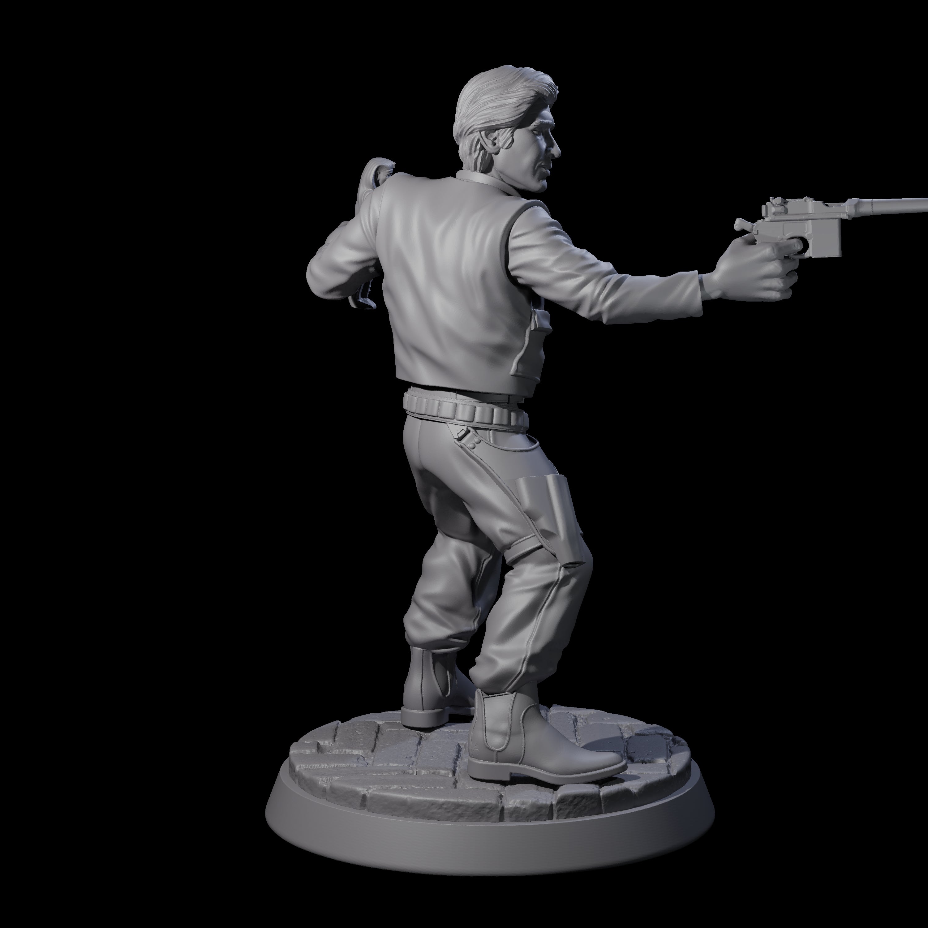 Swashbulking Archeologist Miniature for Dungeons and Dragons, Pathfinder or other TTRPGs