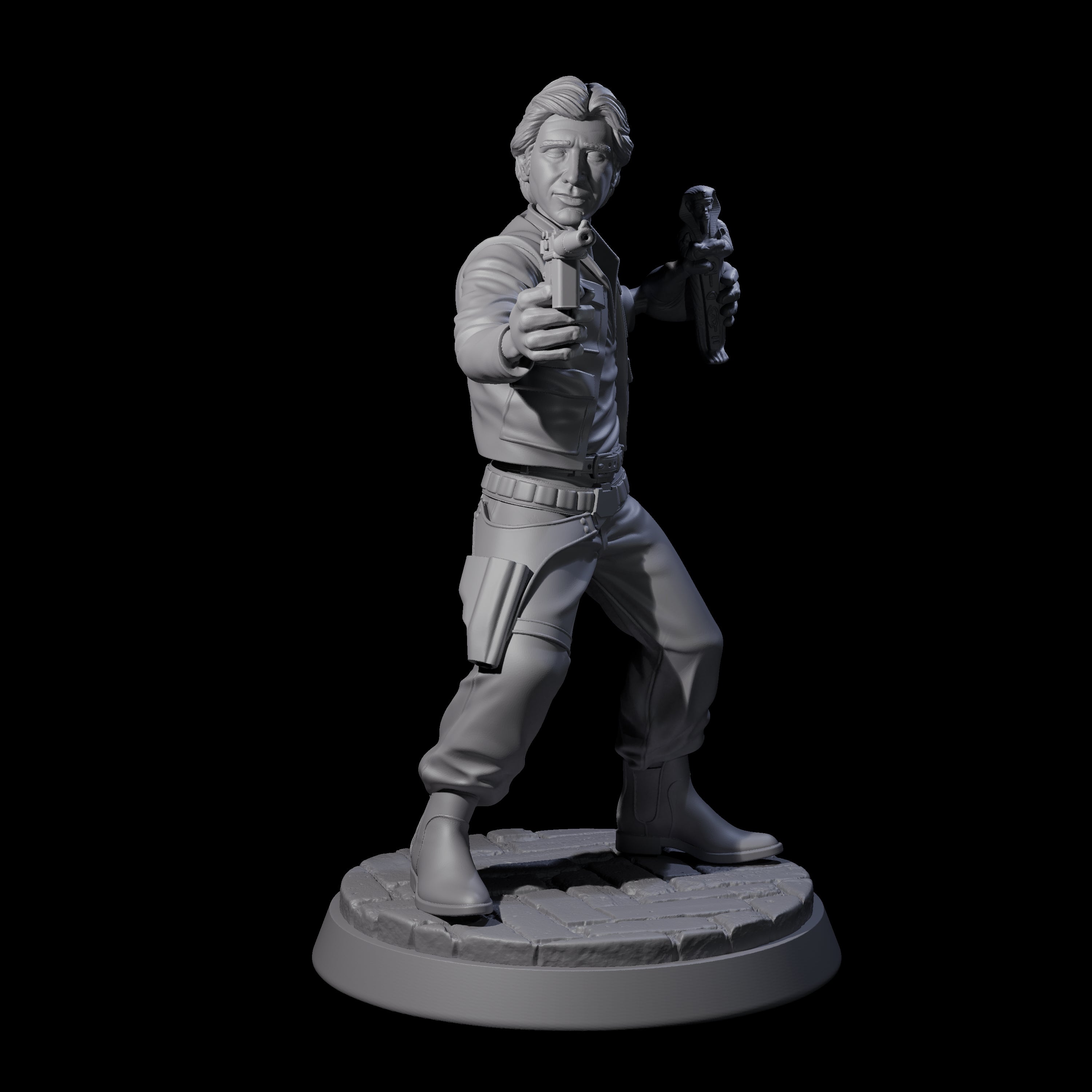 Swashbulking Archeologist Miniature for Dungeons and Dragons, Pathfinder or other TTRPGs