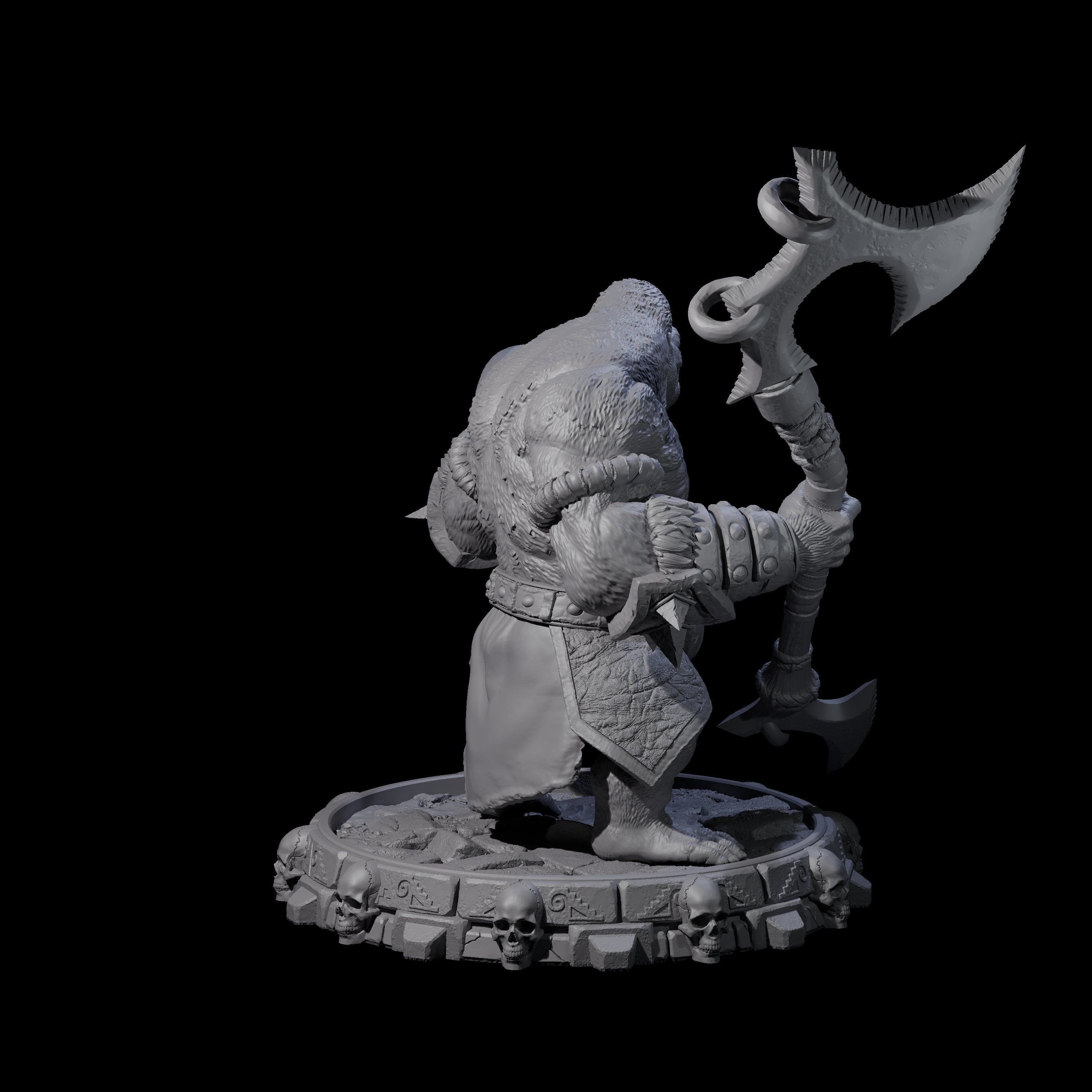 Swinging Hadozee A Miniature for Dungeons and Dragons, Pathfinder or other TTRPGs