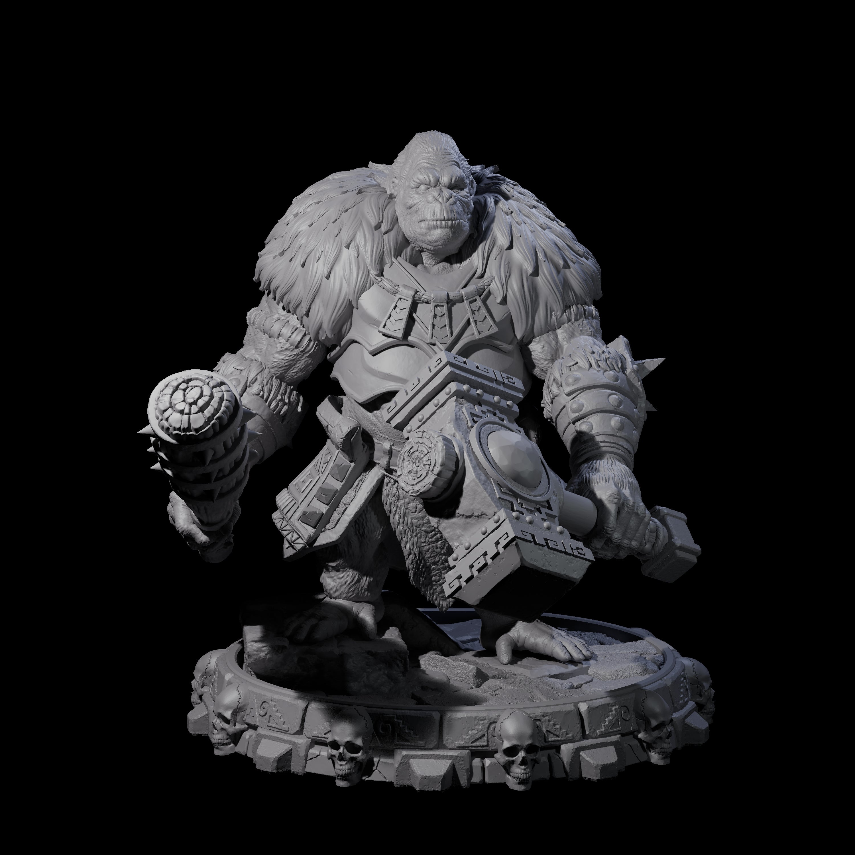 Swinging Hadozee C Miniature for Dungeons and Dragons, Pathfinder or other TTRPGs