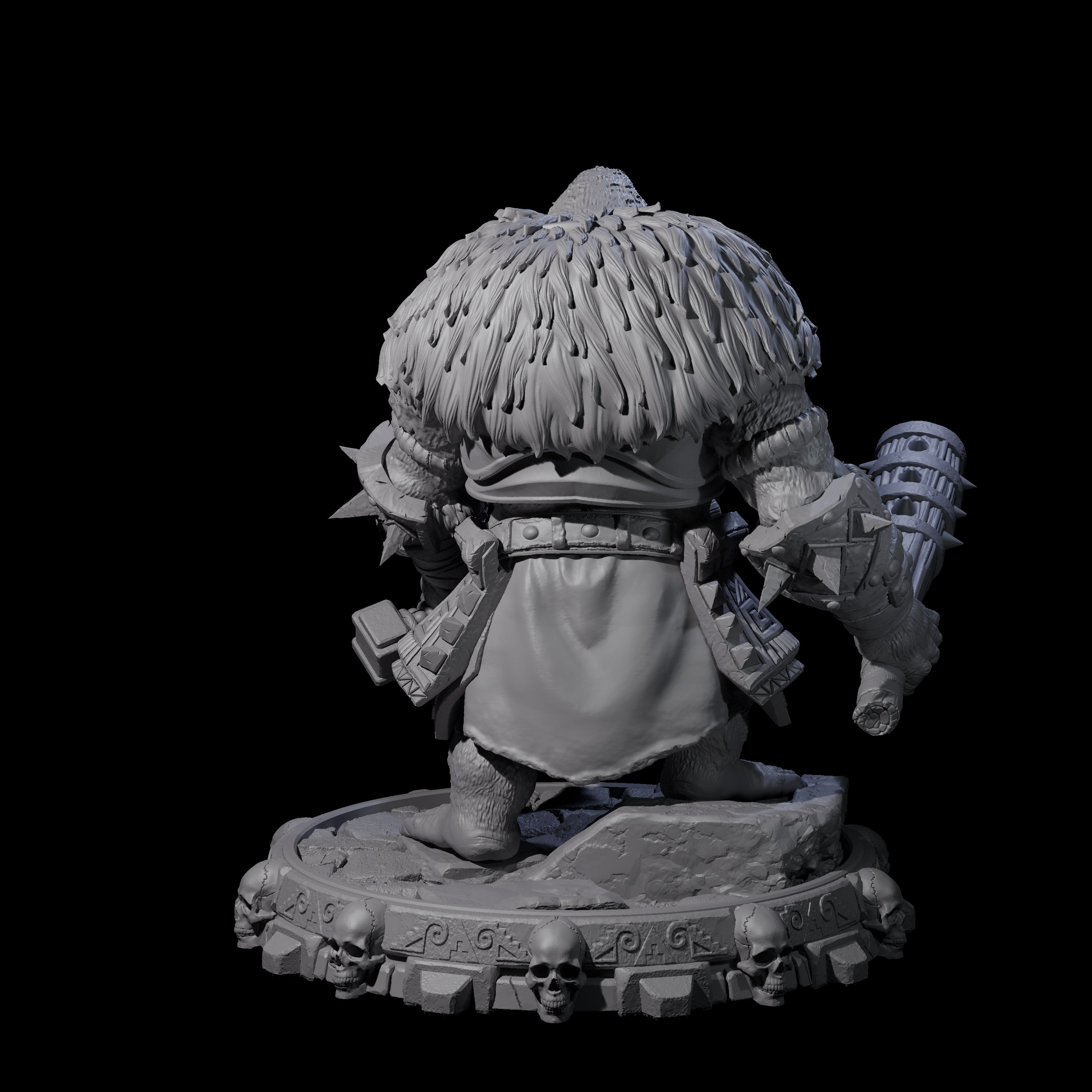 Swinging Hadozee C Miniature for Dungeons and Dragons, Pathfinder or other TTRPGs