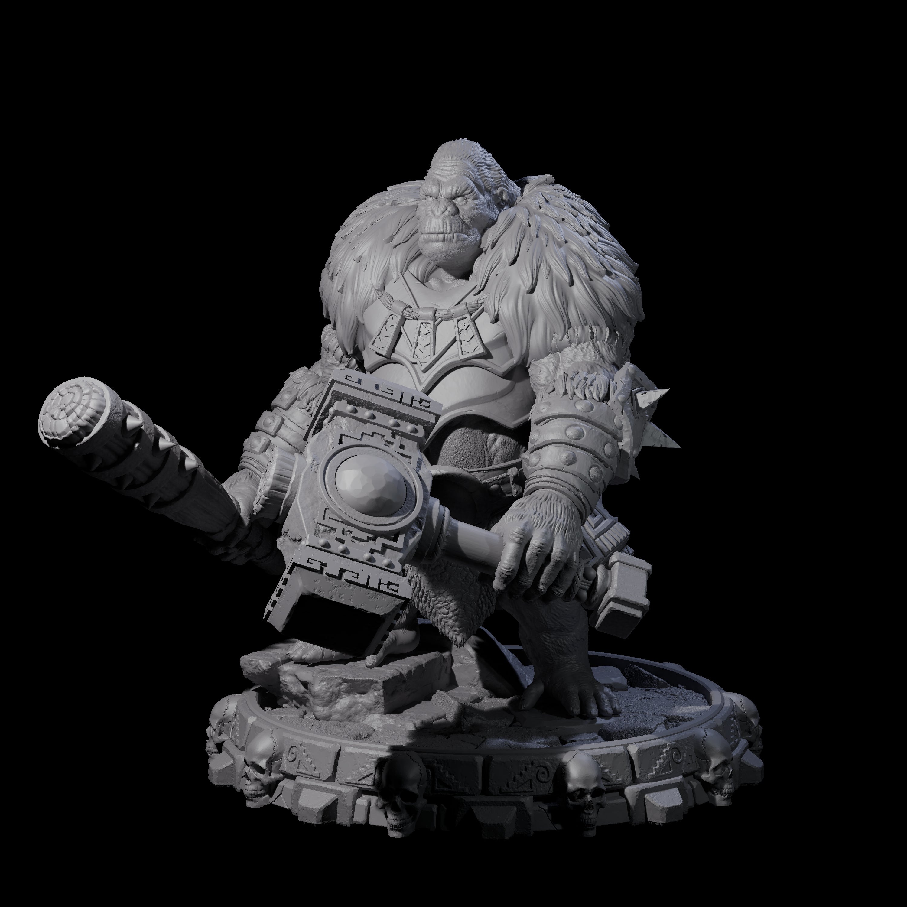 Swinging Hadozee C Miniature for Dungeons and Dragons, Pathfinder or other TTRPGs
