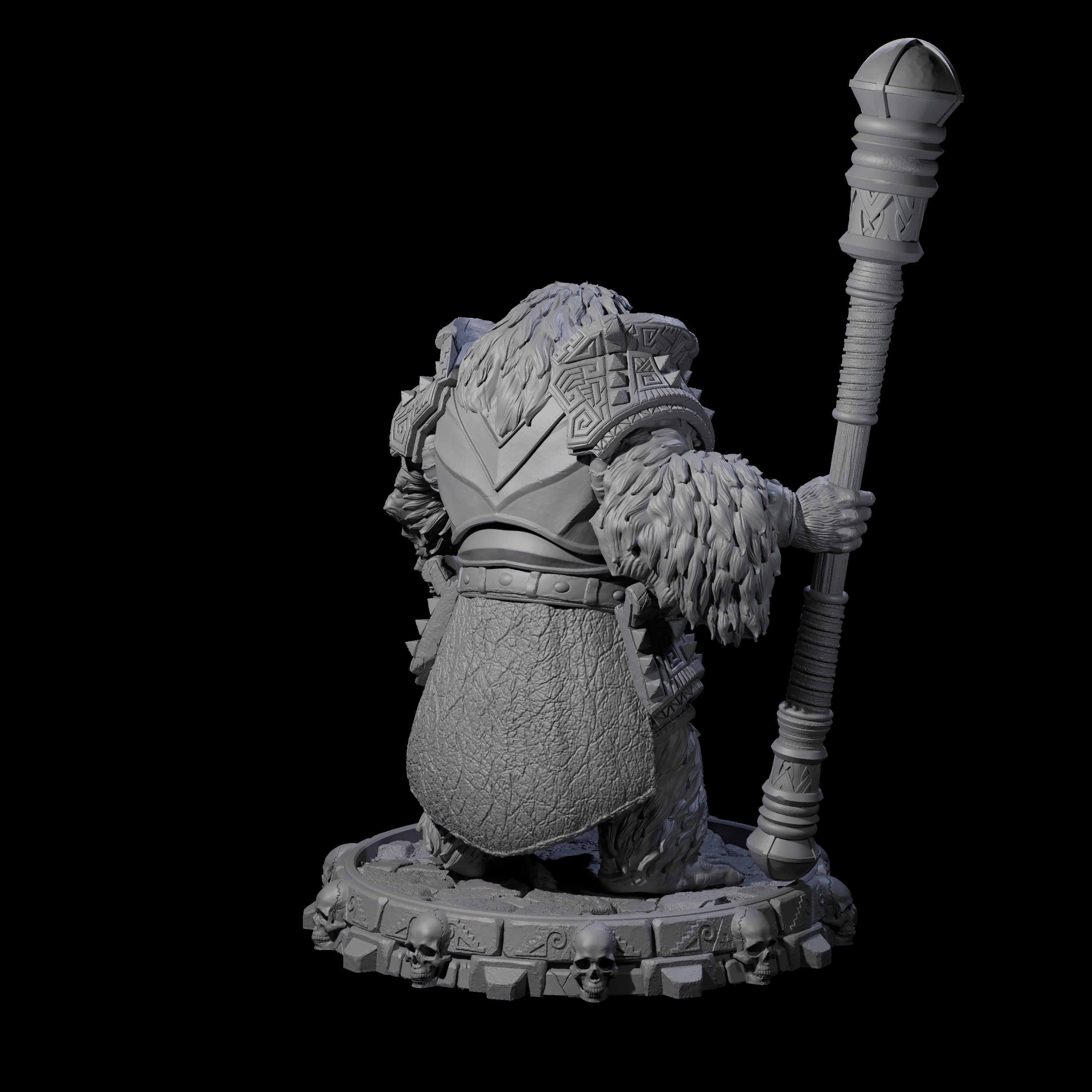 Swinging Hadozee D Miniature for Dungeons and Dragons, Pathfinder or other TTRPGs