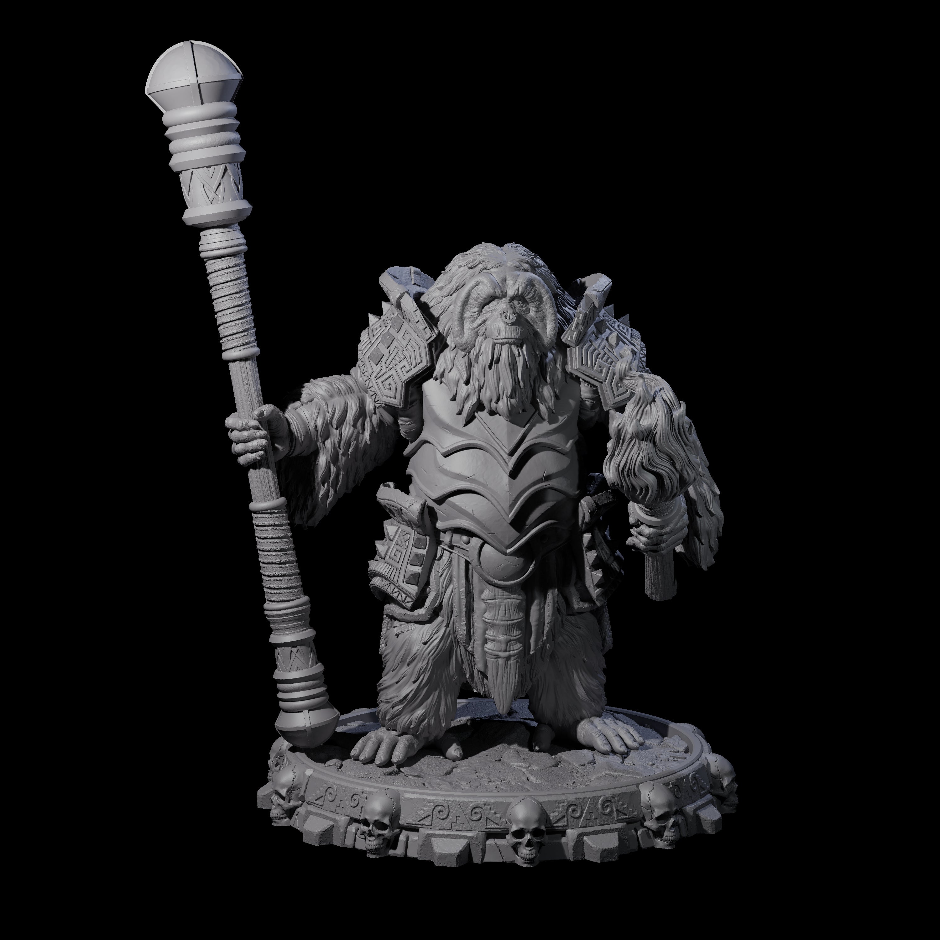 Swinging Hadozee D Miniature for Dungeons and Dragons, Pathfinder or other TTRPGs