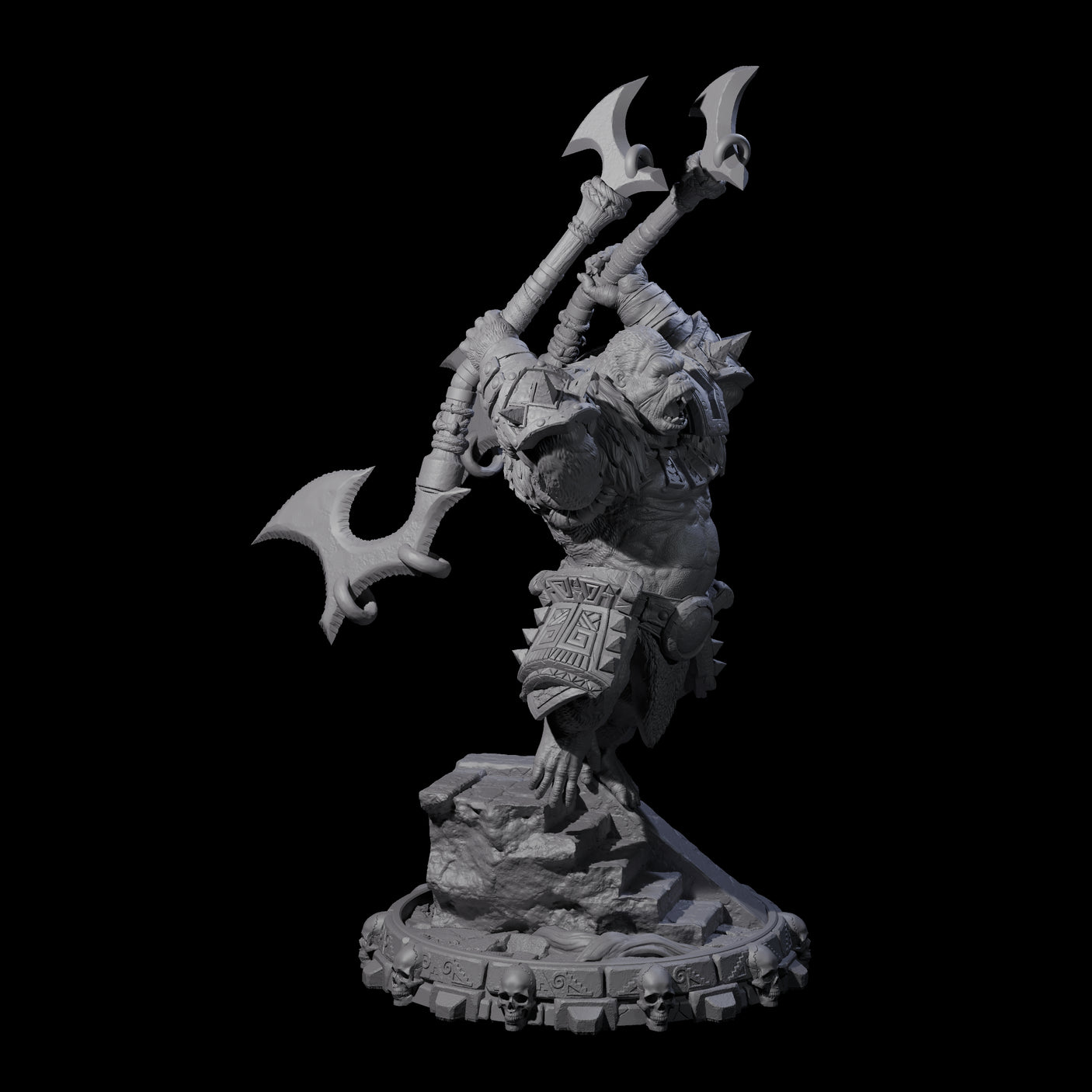 Swinging Hadozee E Miniature for Dungeons and Dragons, Pathfinder or other TTRPGs