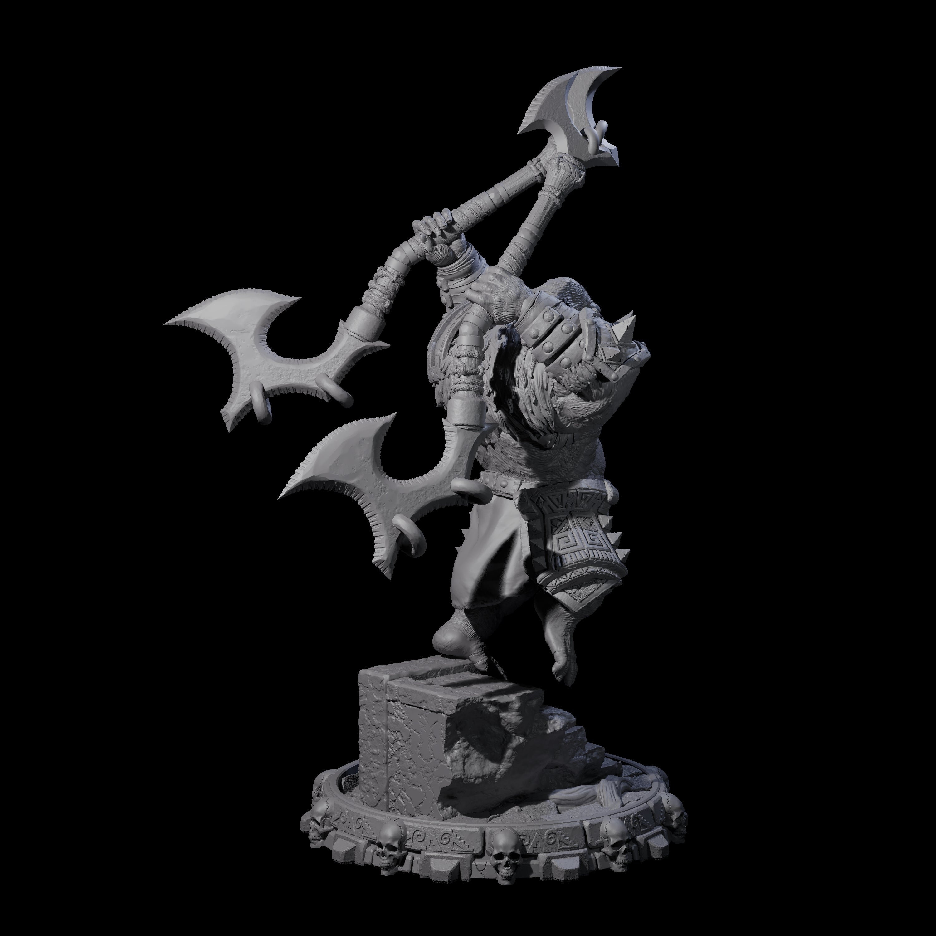 Swinging Hadozee E Miniature for Dungeons and Dragons, Pathfinder or other TTRPGs