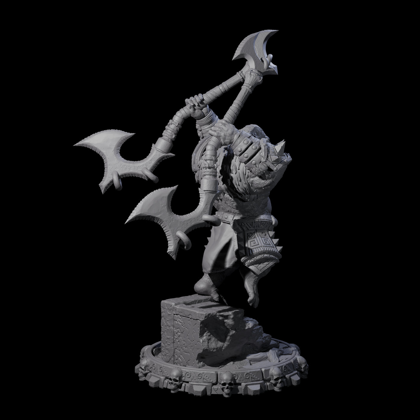 Swinging Hadozee E Miniature for Dungeons and Dragons, Pathfinder or other TTRPGs