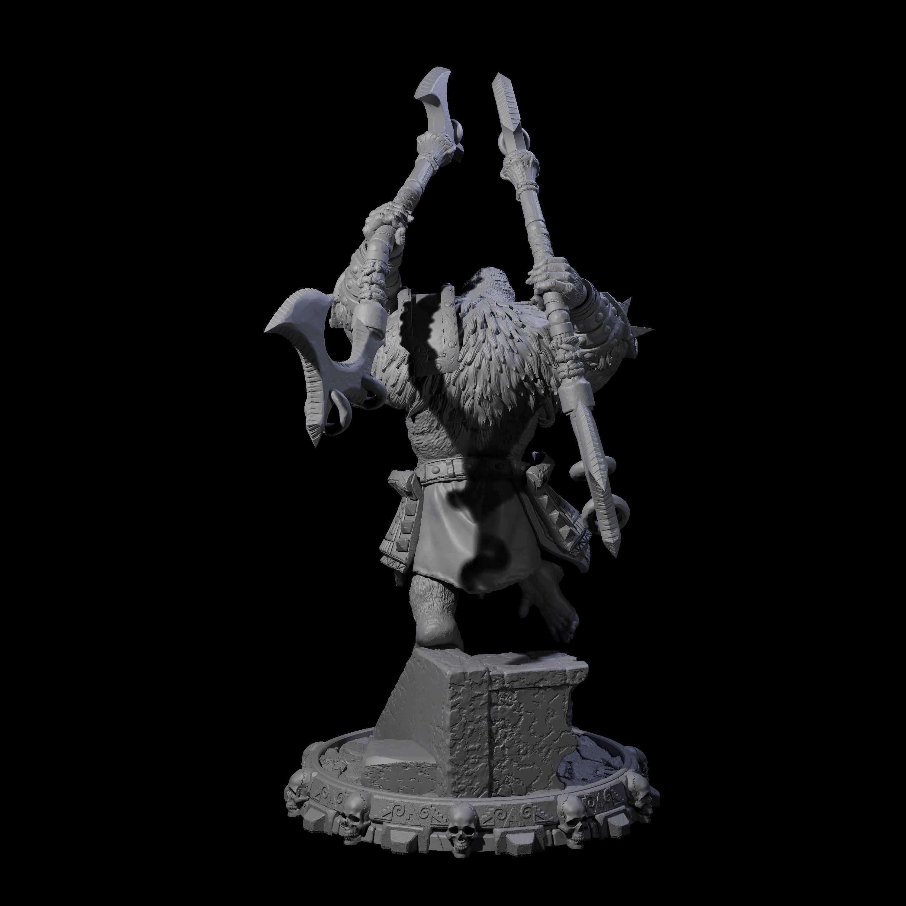 Swinging Hadozee E Miniature for Dungeons and Dragons, Pathfinder or other TTRPGs