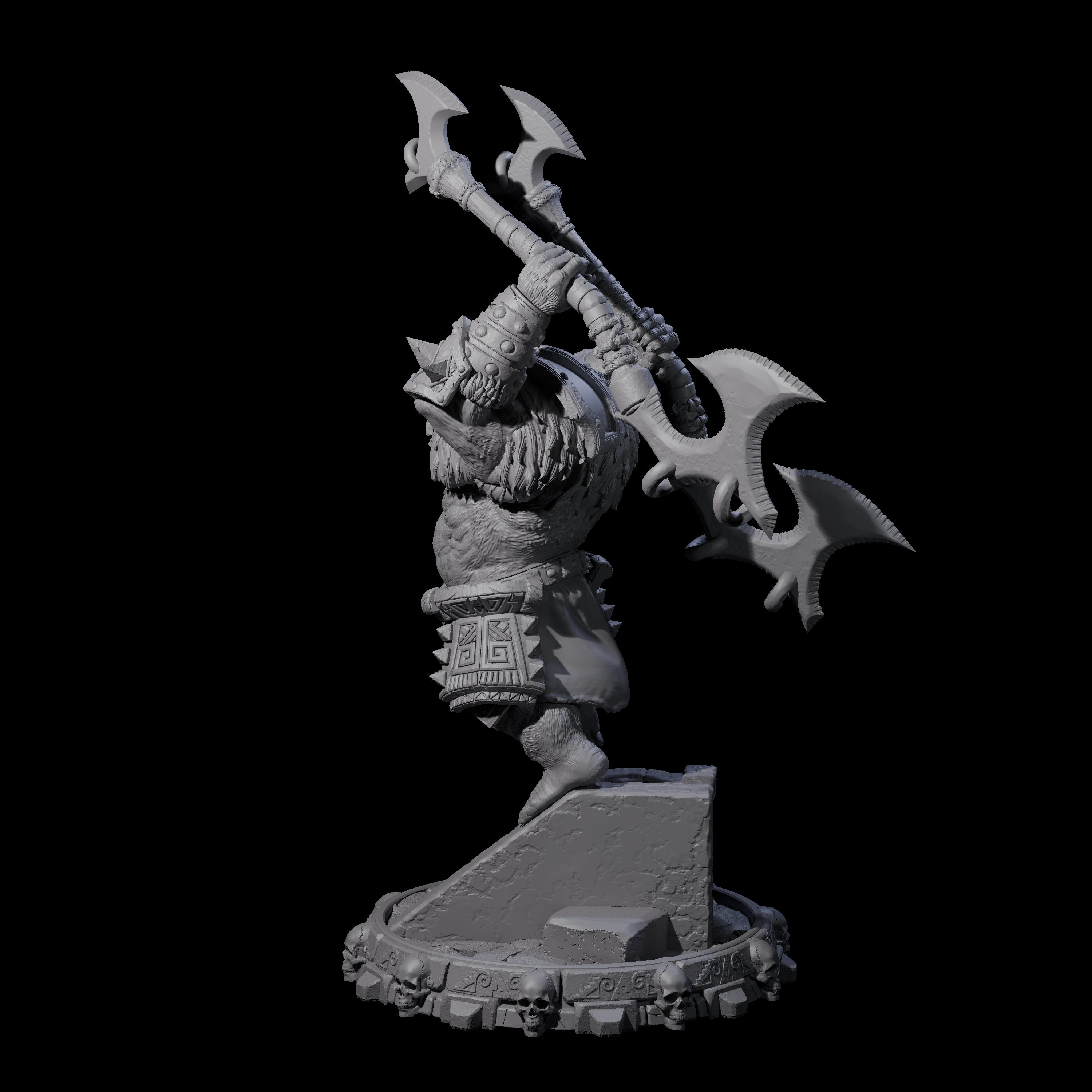 Swinging Hadozee E Miniature for Dungeons and Dragons, Pathfinder or other TTRPGs