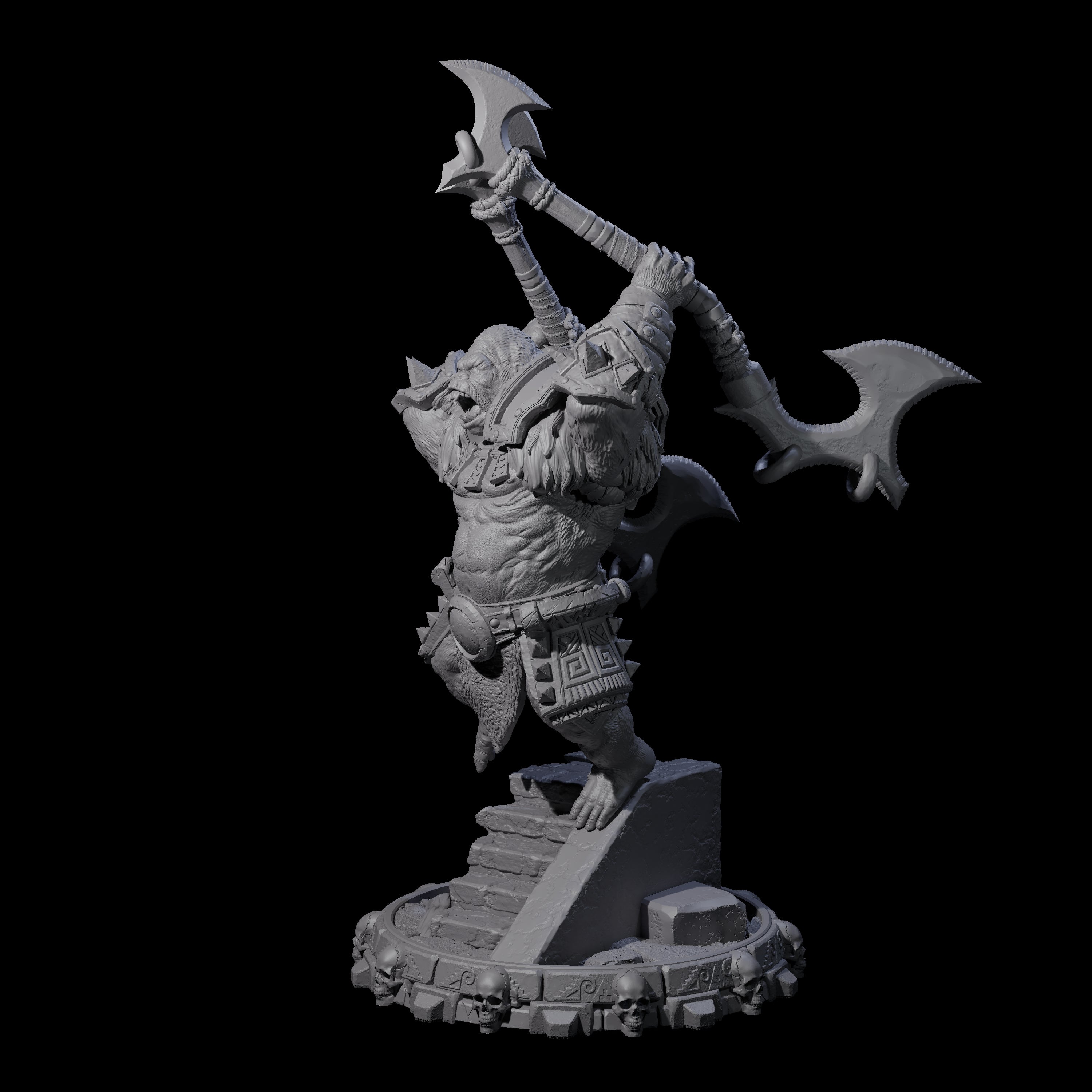 Swinging Hadozee E Miniature for Dungeons and Dragons, Pathfinder or other TTRPGs