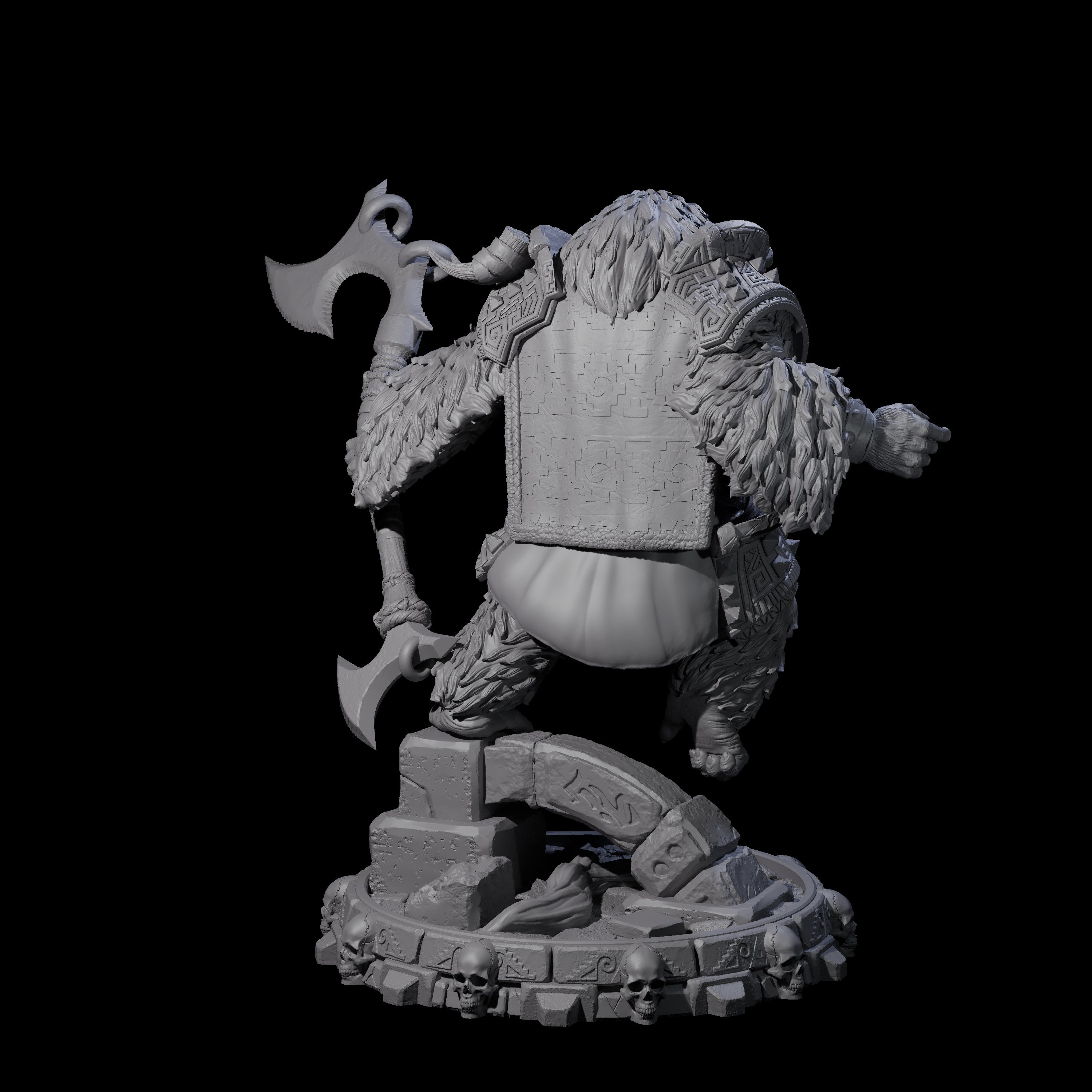 Swinging Hadozee I Miniature for Dungeons and Dragons, Pathfinder or other TTRPGs