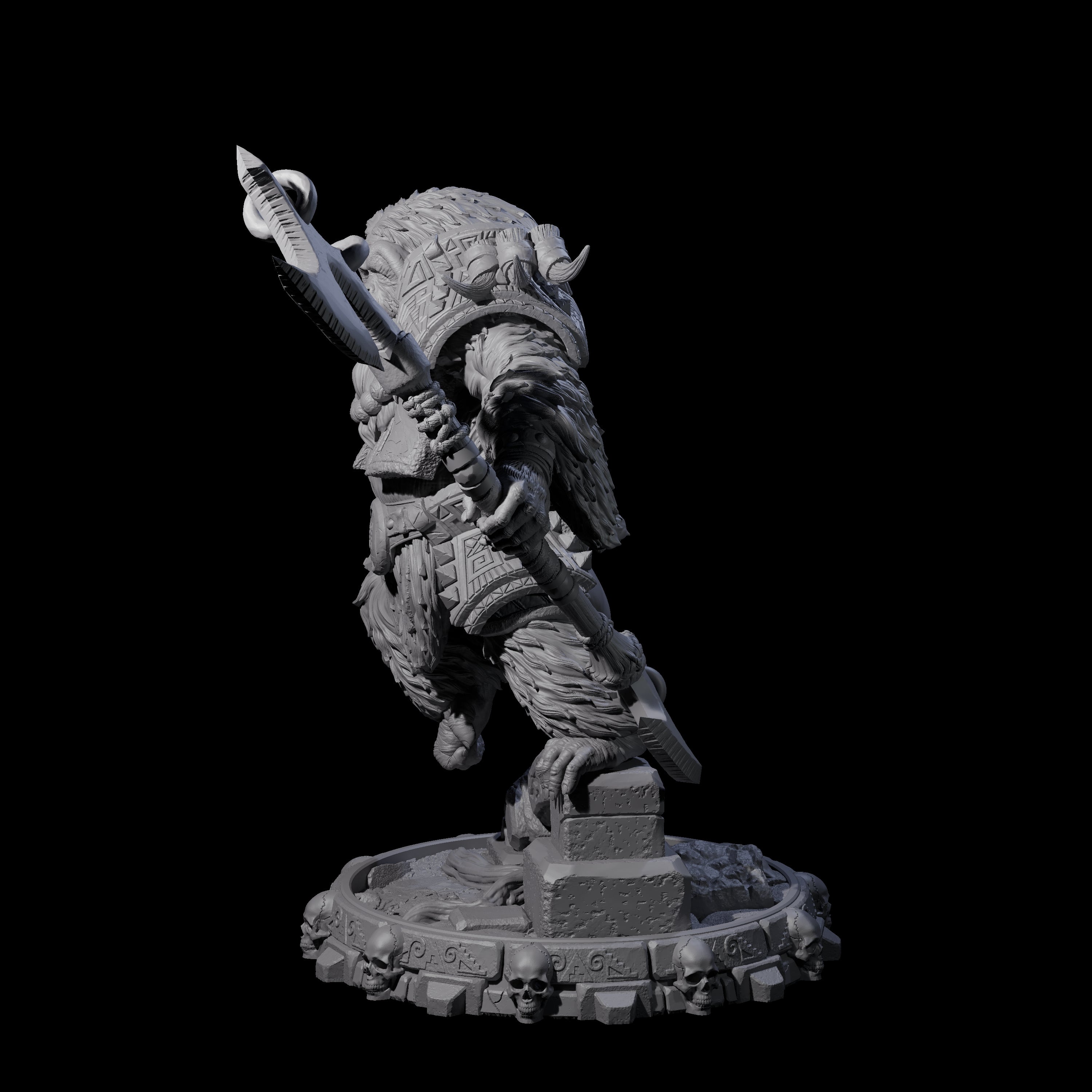 Swinging Hadozee I Miniature for Dungeons and Dragons, Pathfinder or other TTRPGs