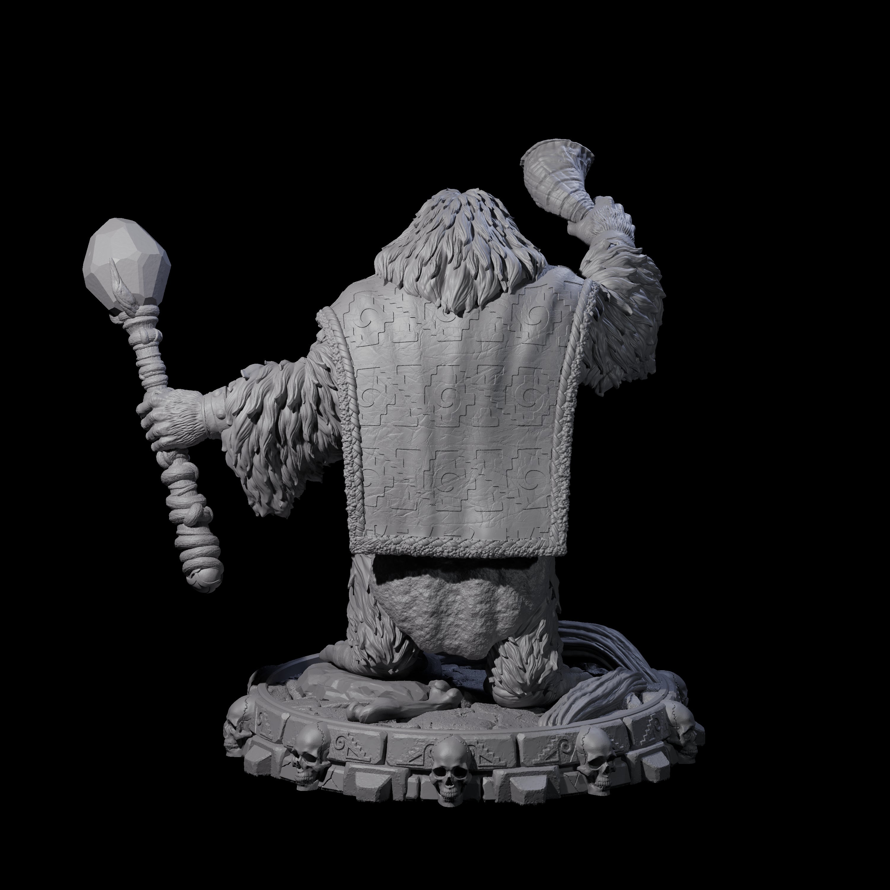 Swinging Hadozee K Miniature for Dungeons and Dragons, Pathfinder or other TTRPGs