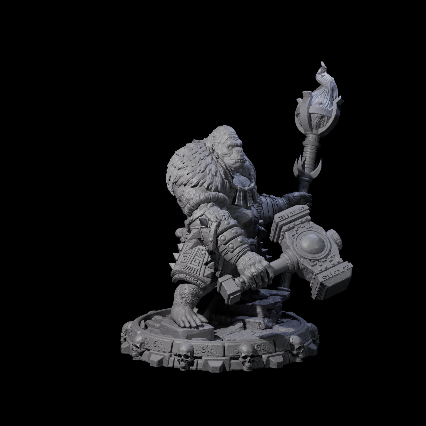 Swinging Hadozee L Miniature for Dungeons and Dragons, Pathfinder or other TTRPGs