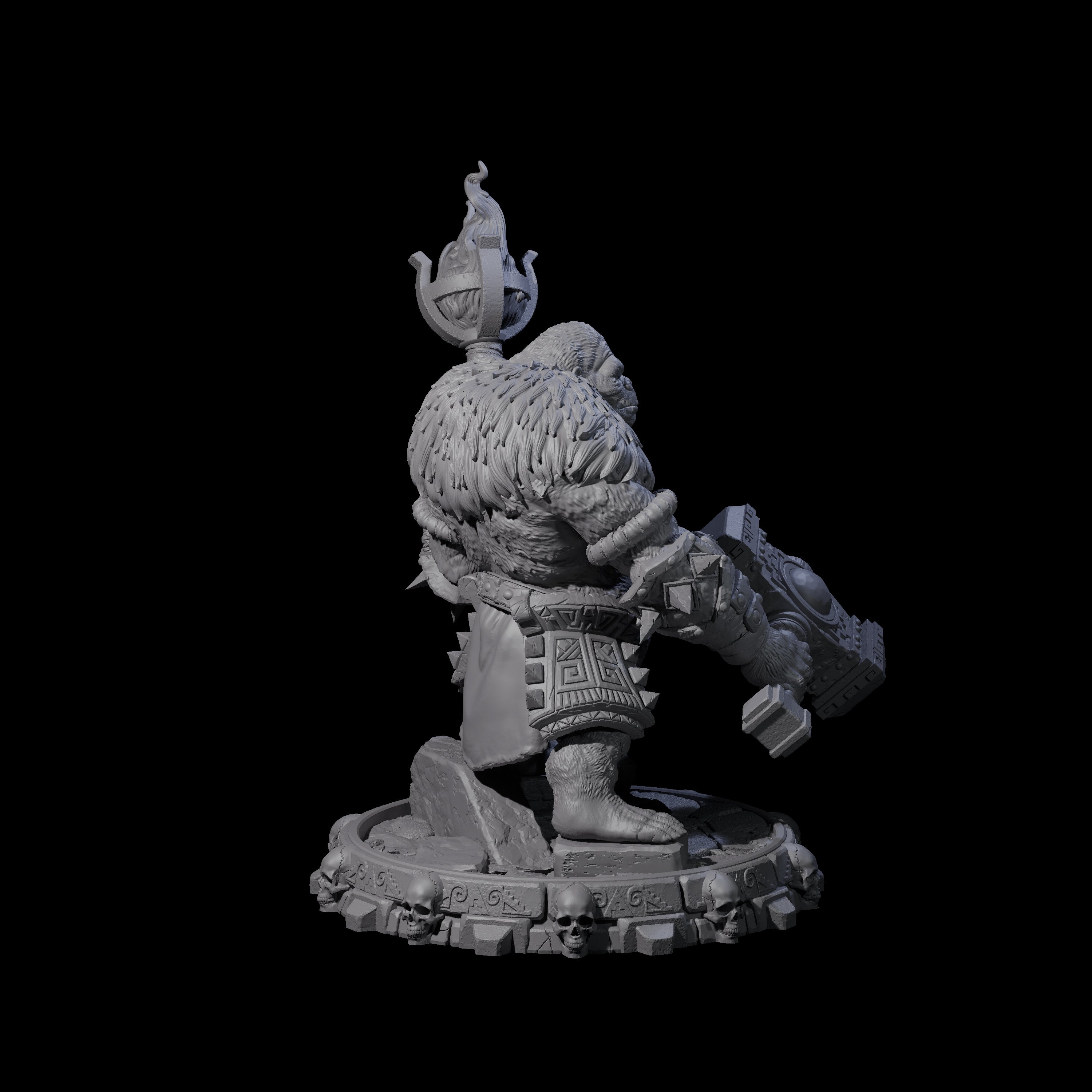 Swinging Hadozee L Miniature for Dungeons and Dragons, Pathfinder or other TTRPGs