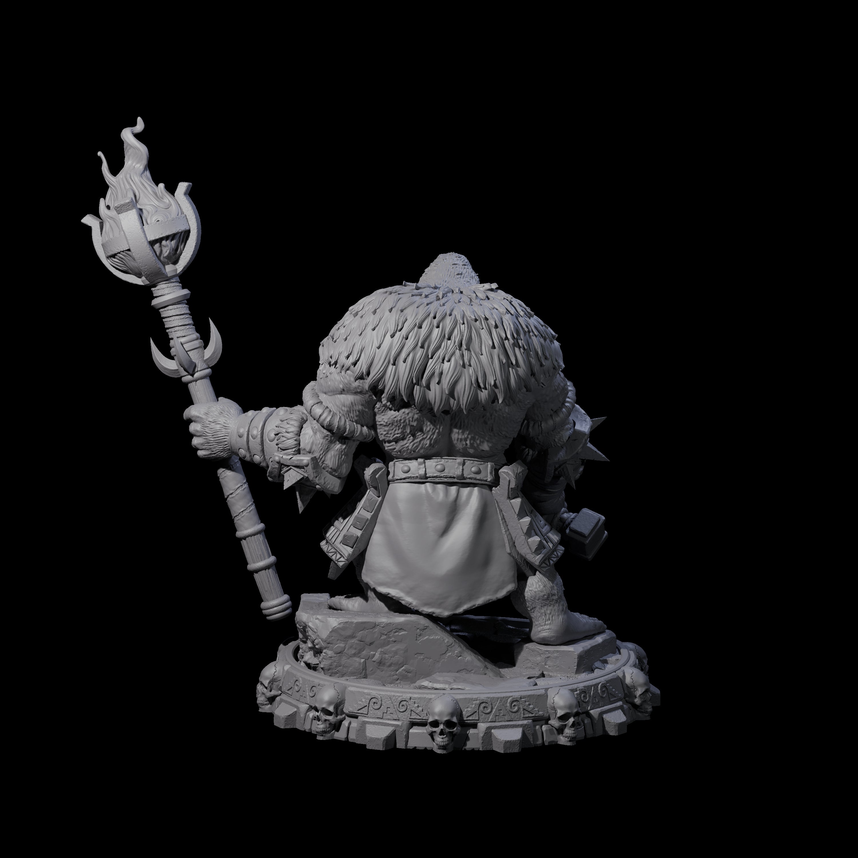 Swinging Hadozee L Miniature for Dungeons and Dragons, Pathfinder or other TTRPGs