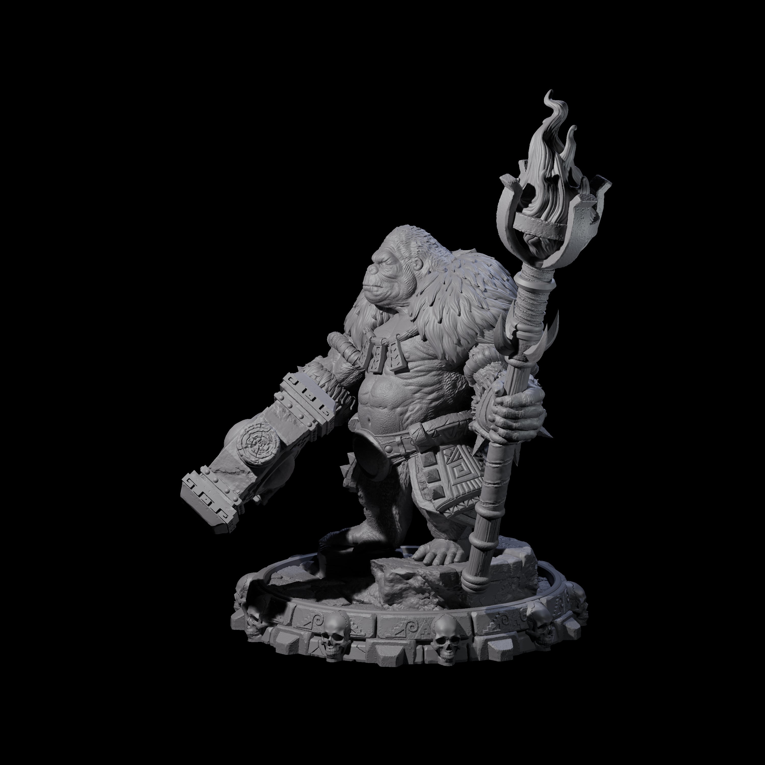 Swinging Hadozee L Miniature for Dungeons and Dragons, Pathfinder or other TTRPGs