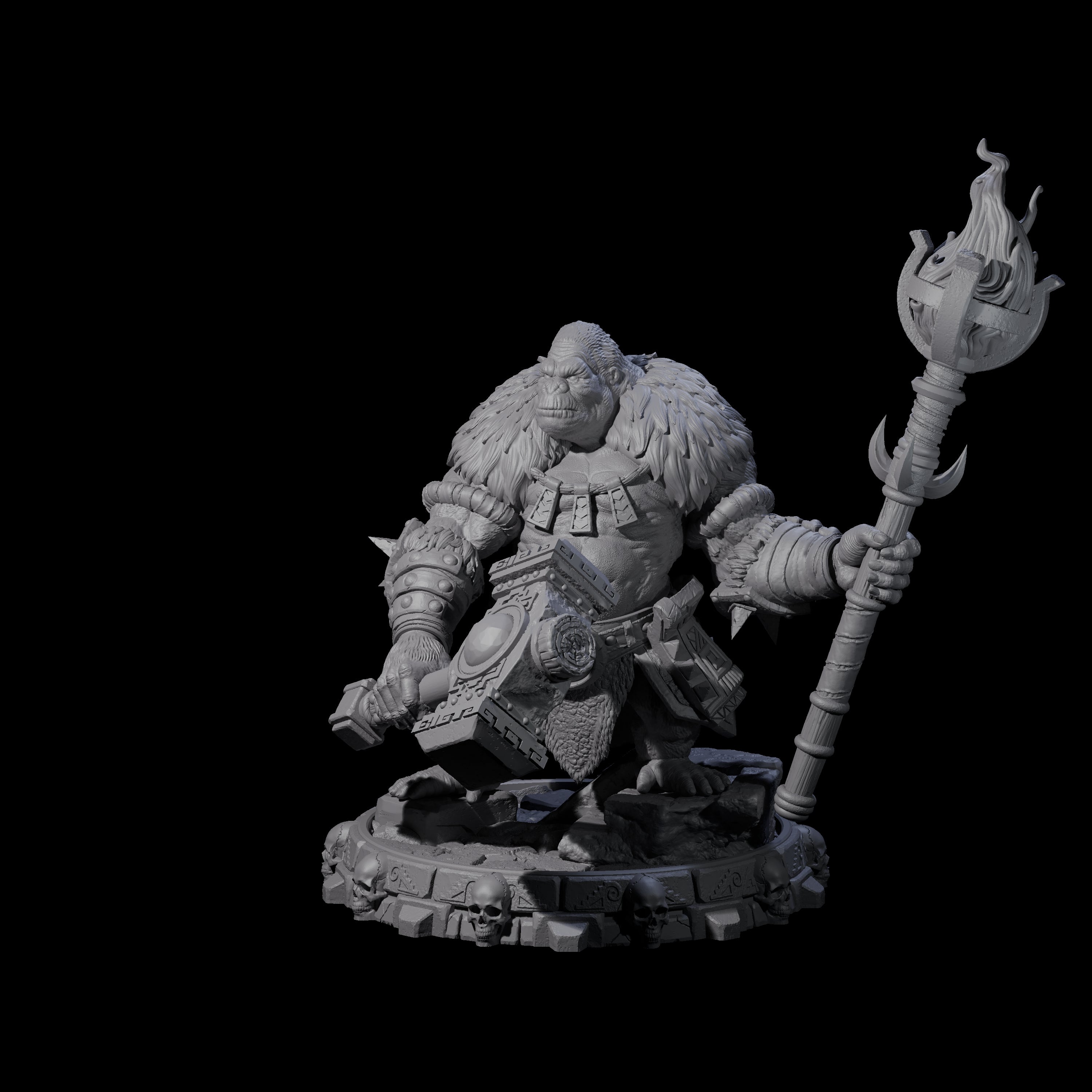 Swinging Hadozee L Miniature for Dungeons and Dragons, Pathfinder or other TTRPGs