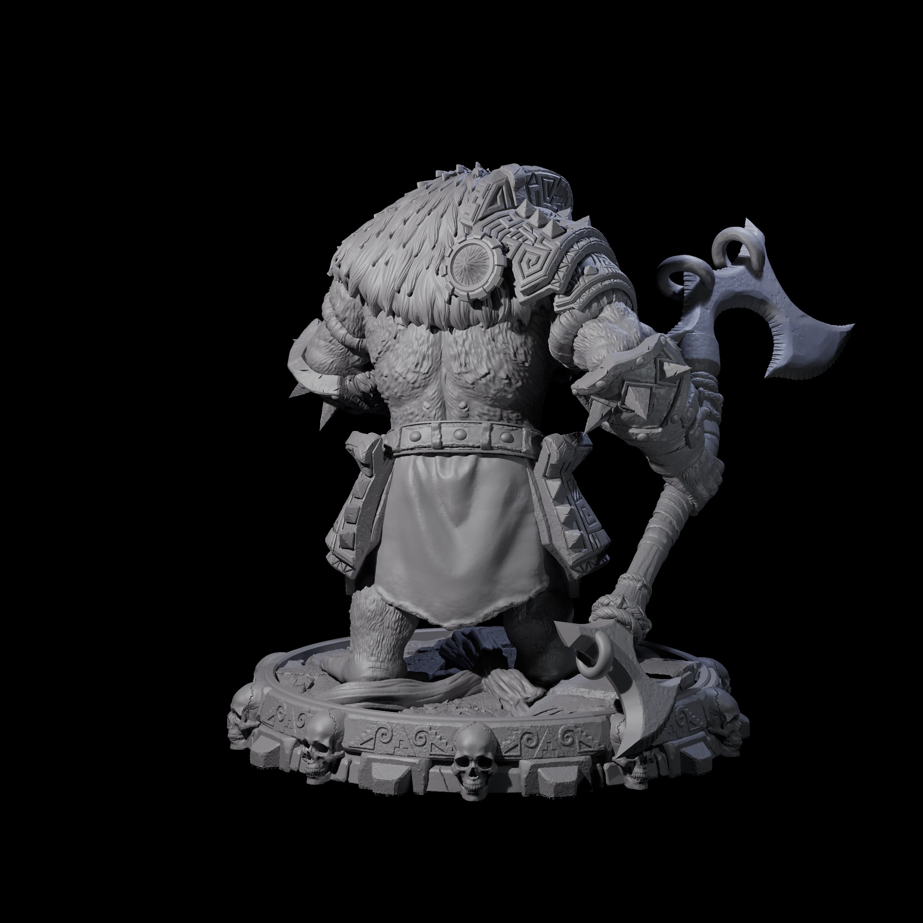 Swinging Hadozee M Miniature for Dungeons and Dragons, Pathfinder or other TTRPGs