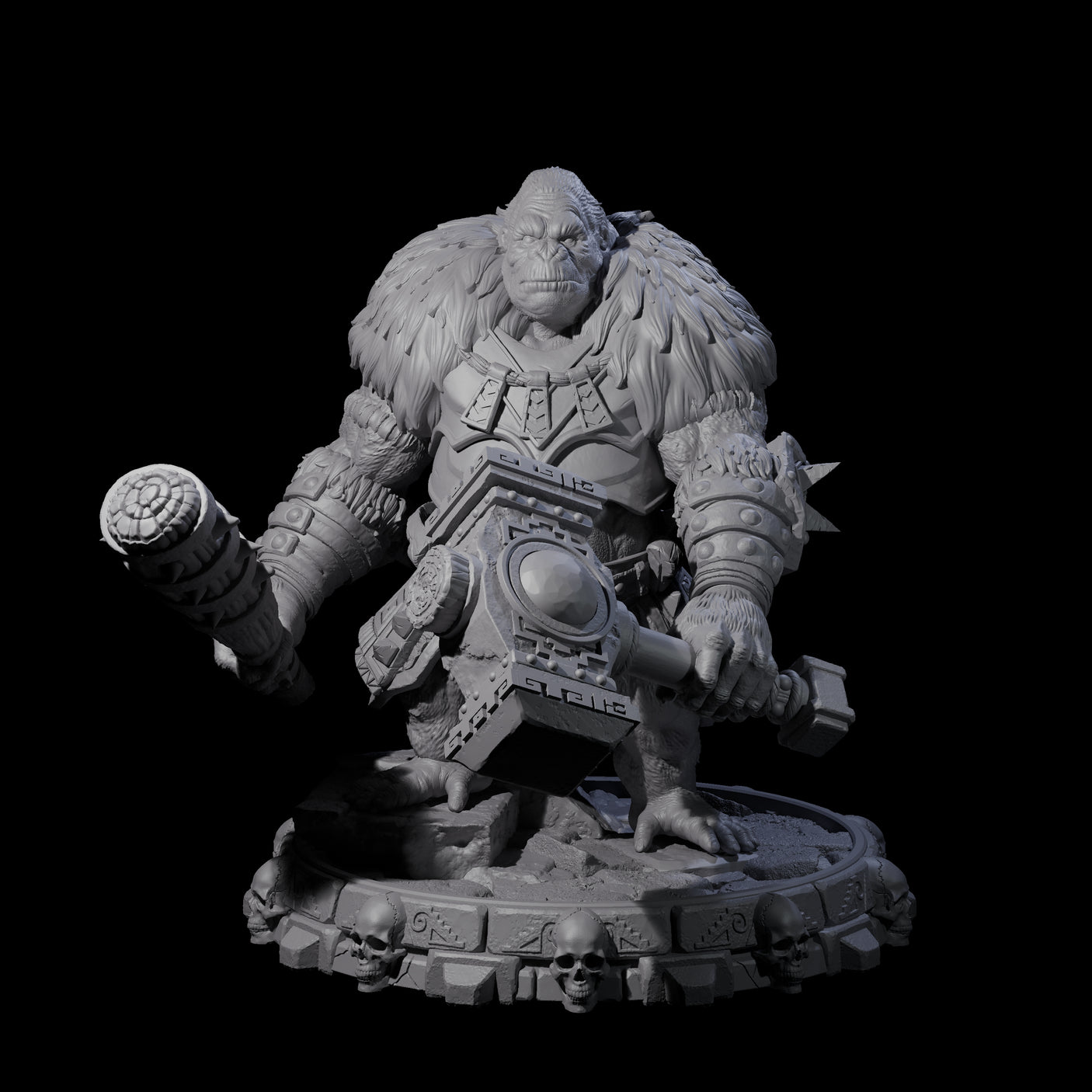 Swinging Hadozee Tribe Miniature for Dungeons and Dragons, Pathfinder or other TTRPGs