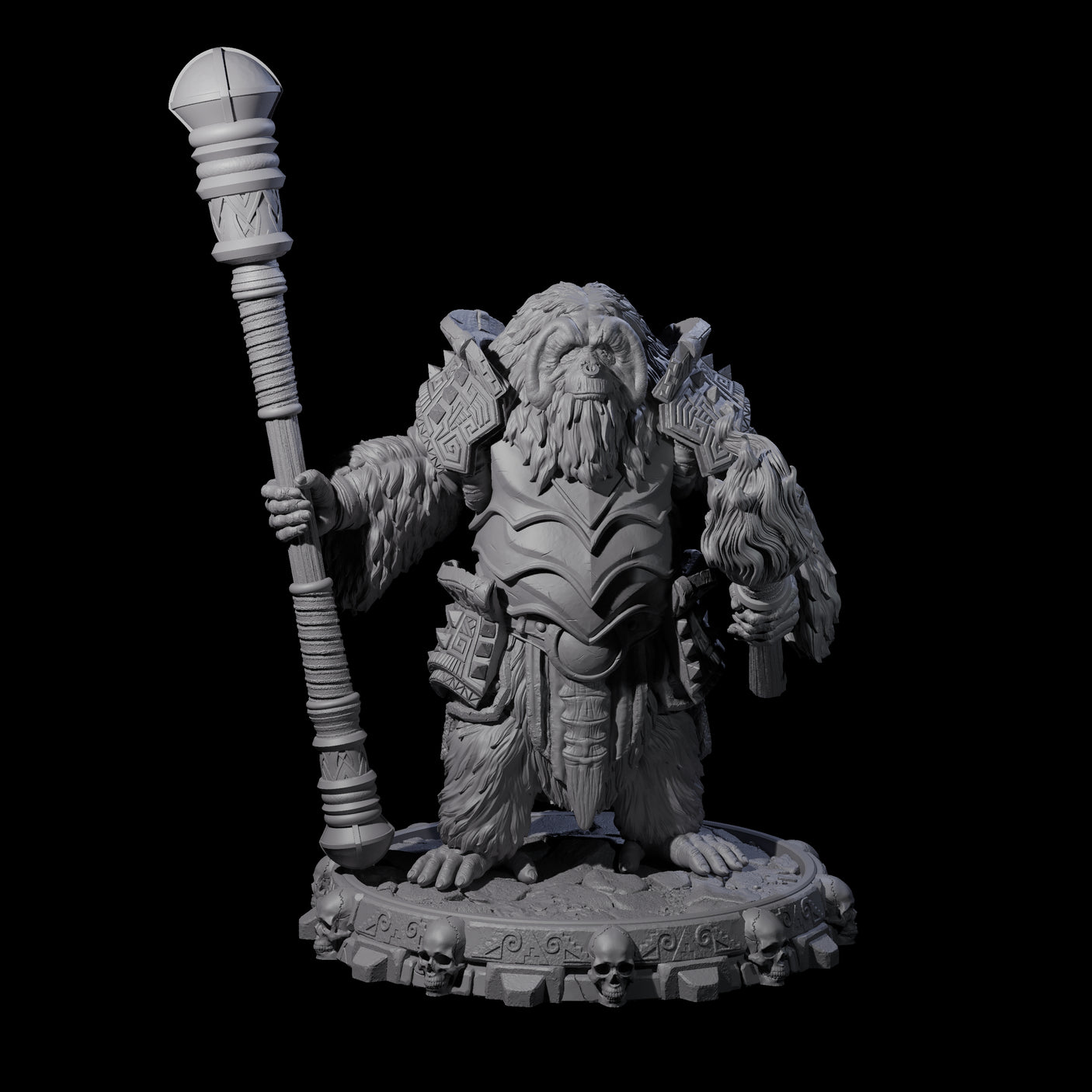 Swinging Hadozee Tribe Miniature for Dungeons and Dragons, Pathfinder or other TTRPGs