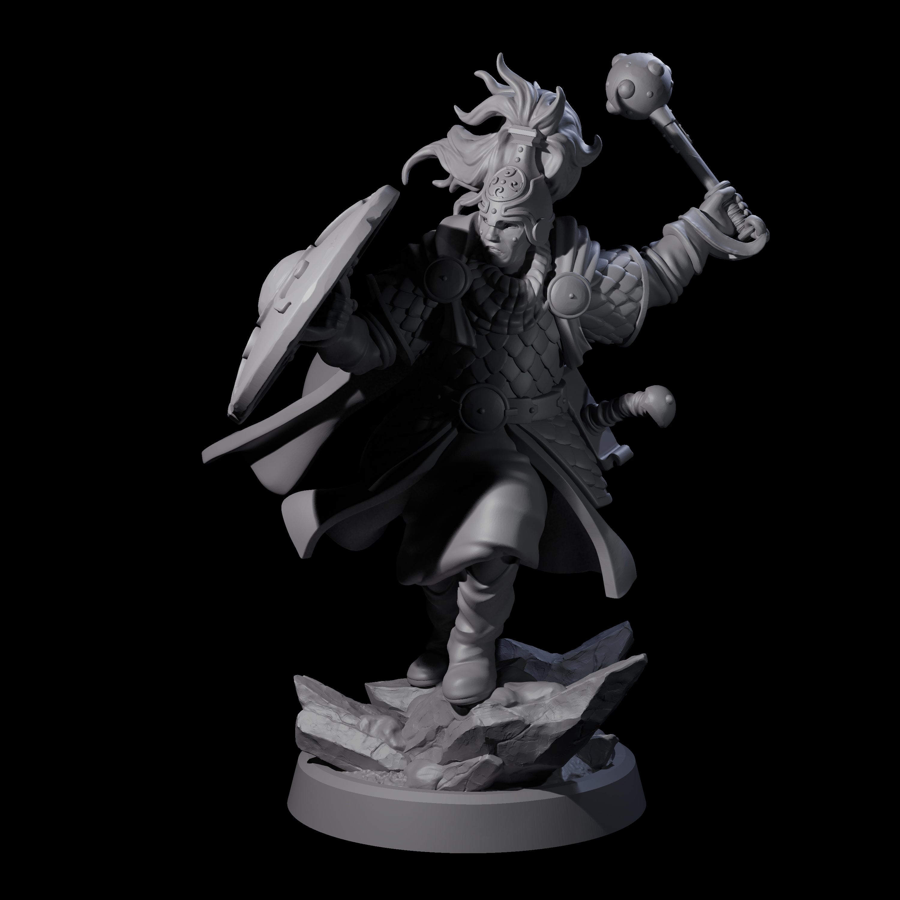 Swinging Mace Fighter