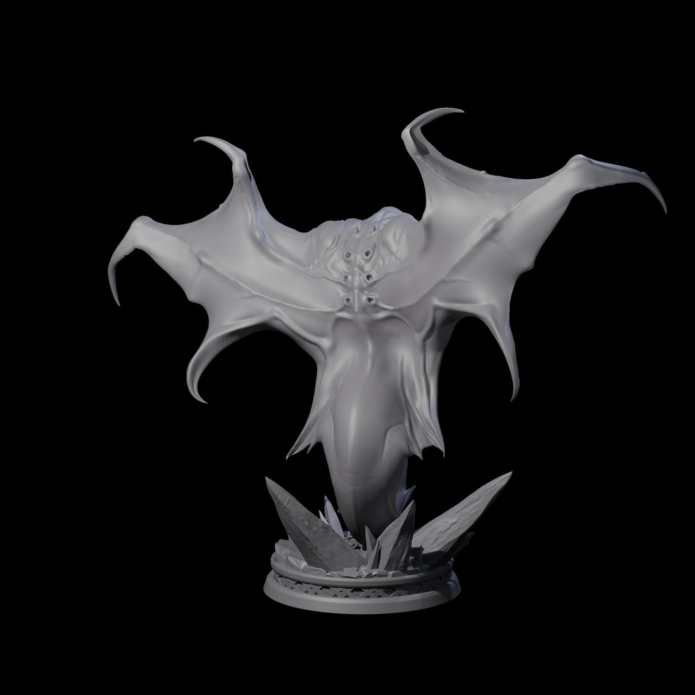 Swooping Cloaker C Miniature for Dungeons and Dragons, Pathfinder or other TTRPGs
