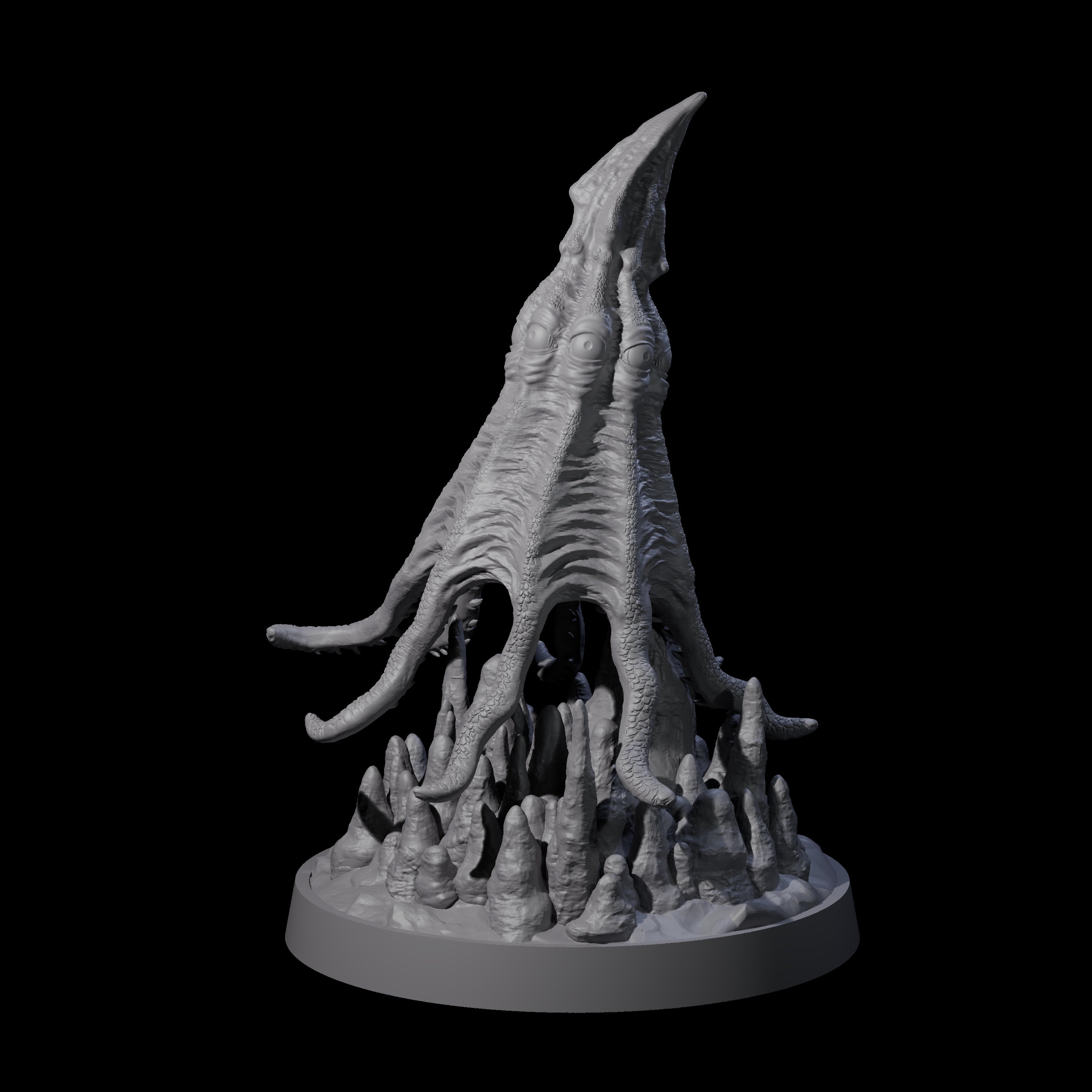 Swooping Darkmantle A Miniature for Dungeons and Dragons, Pathfinder or other TTRPGs