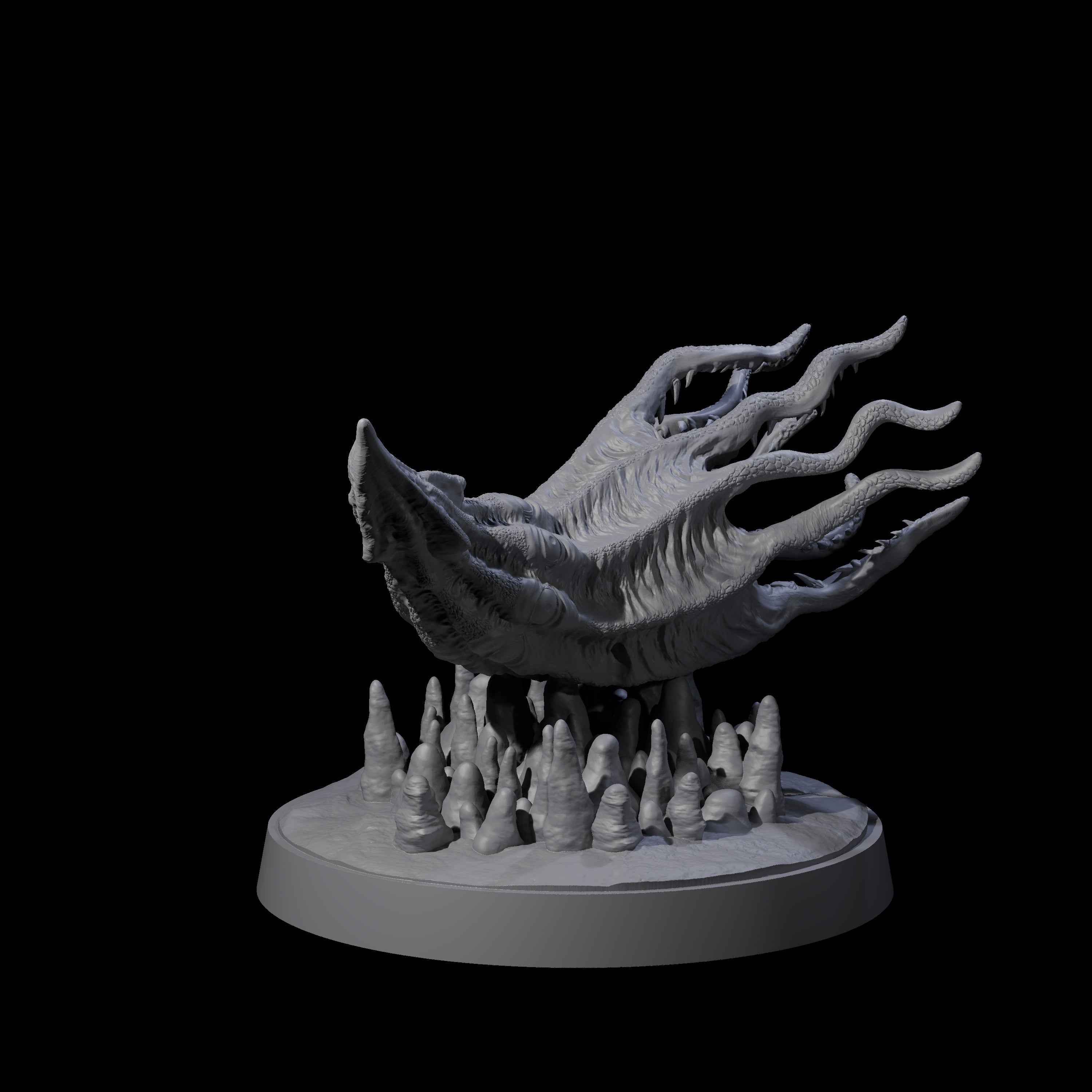 Swooping Darkmantle B Miniature for Dungeons and Dragons, Pathfinder or other TTRPGs