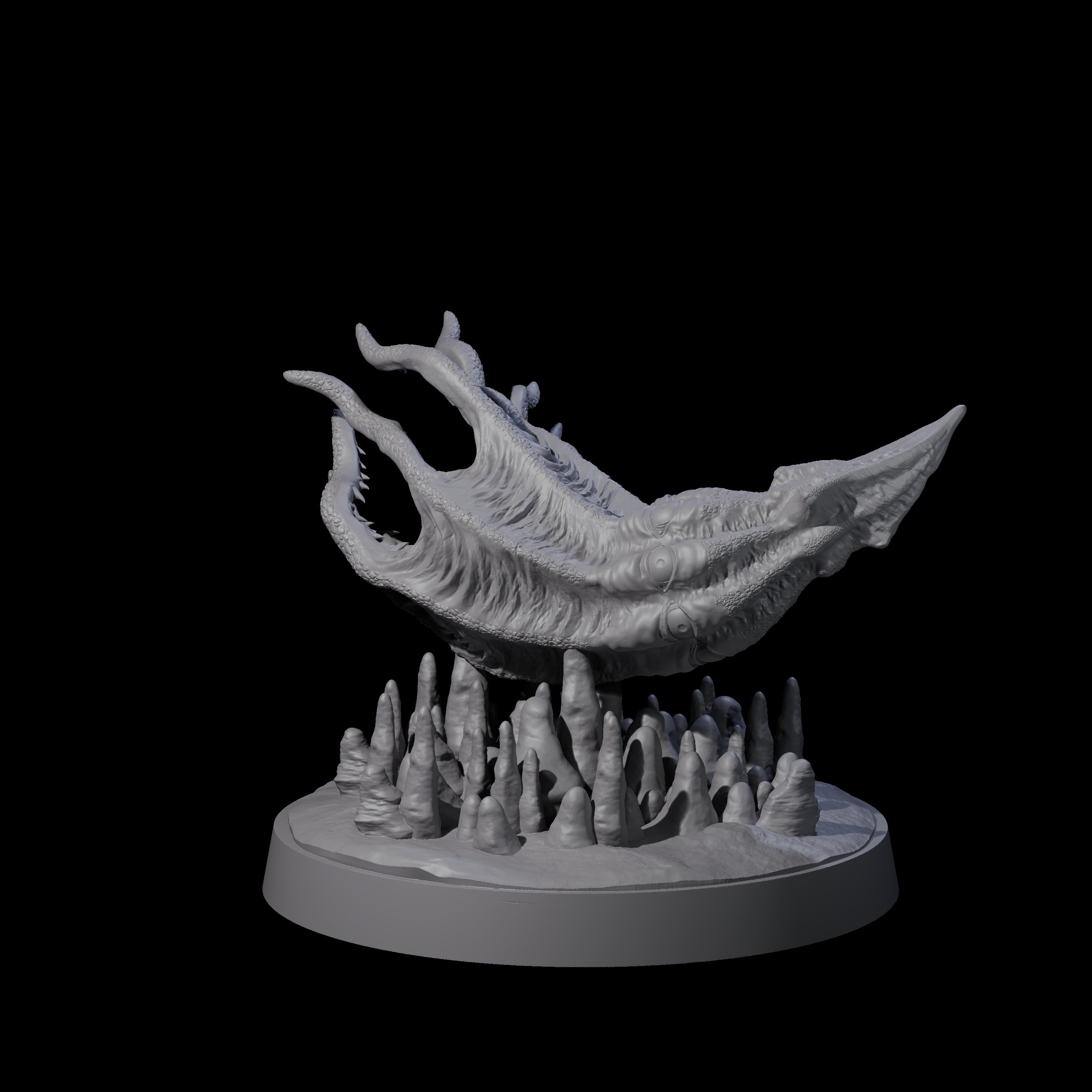 Swooping Darkmantle B Miniature for Dungeons and Dragons, Pathfinder or other TTRPGs