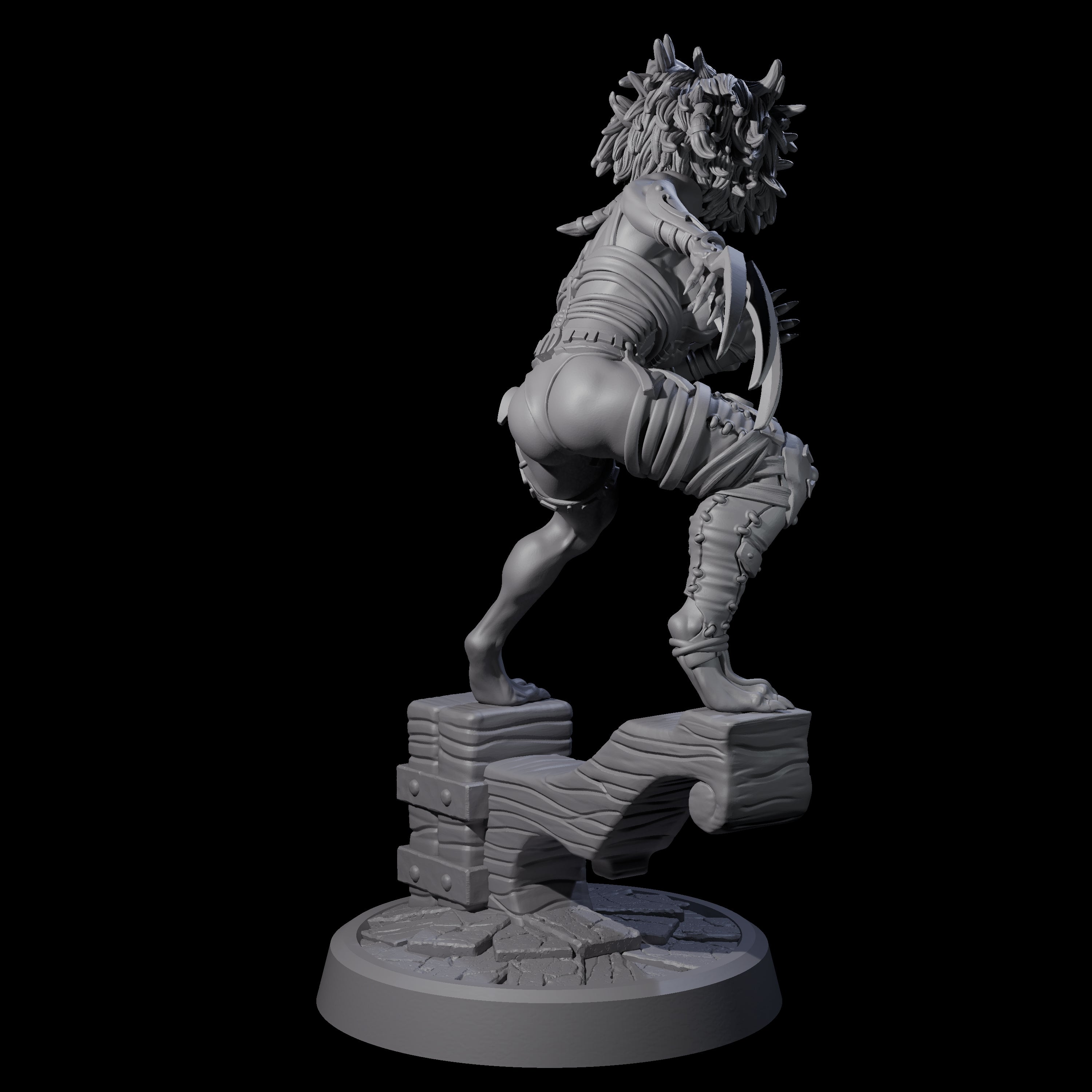 Tabaxi Cat Burgler Miniature for Dungeons and Dragons, Pathfinder or other TTRPGs