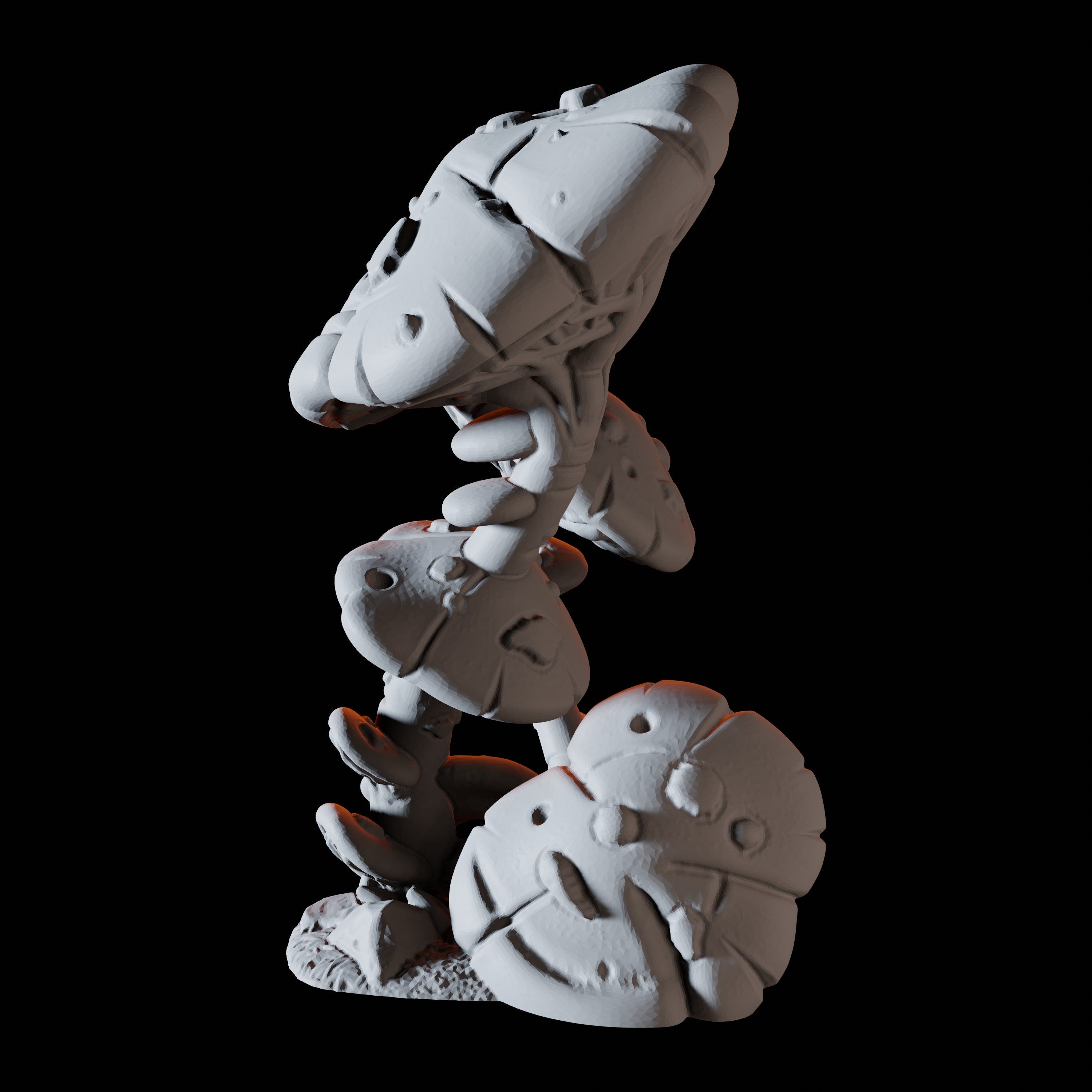 Tall Layered Mushroom Miniature for Dungeons and Dragons, Pathfinder or other TTRPGs