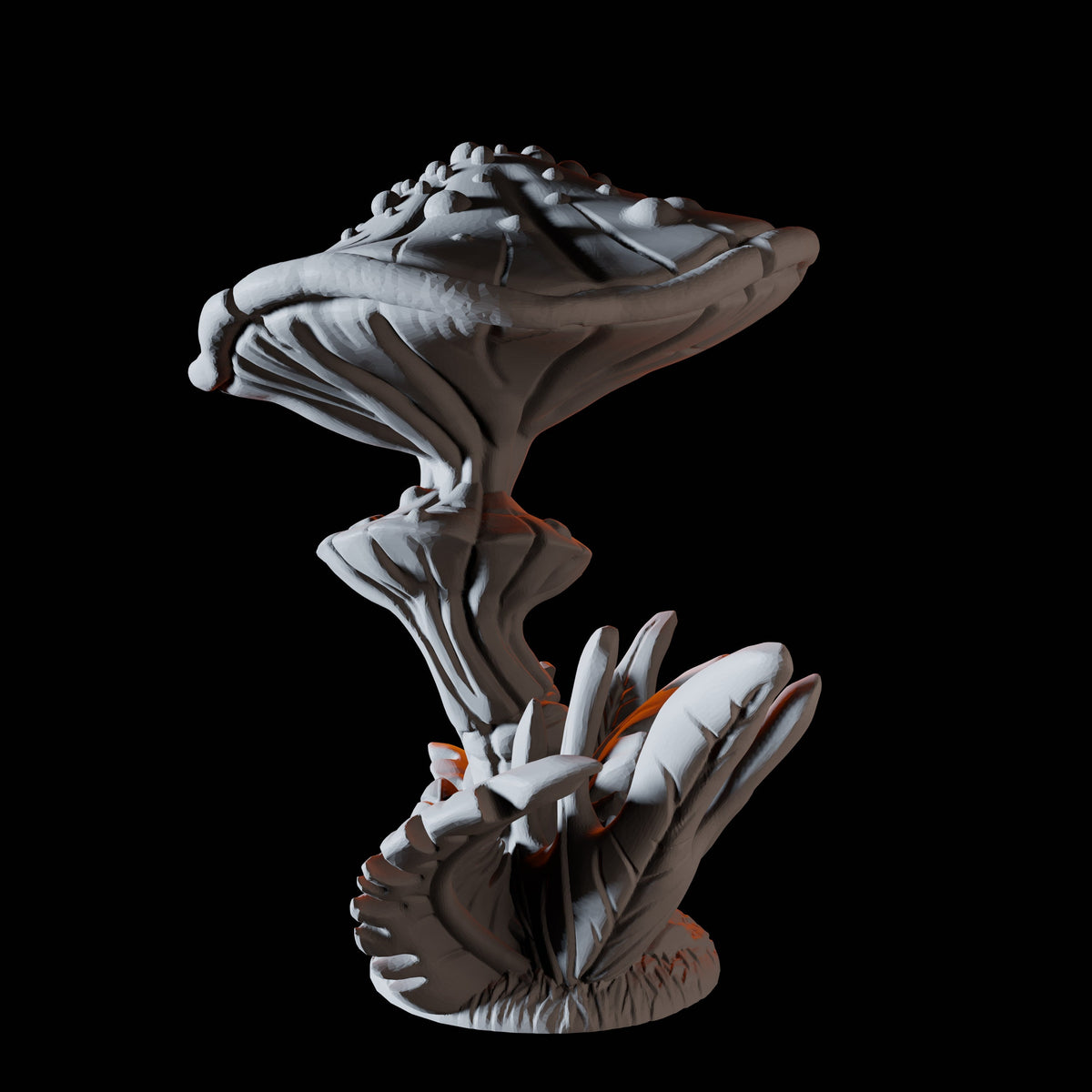 Tall Mushroom Miniature for Dungeons and Dragons, Pathfinder or other TTRPGs