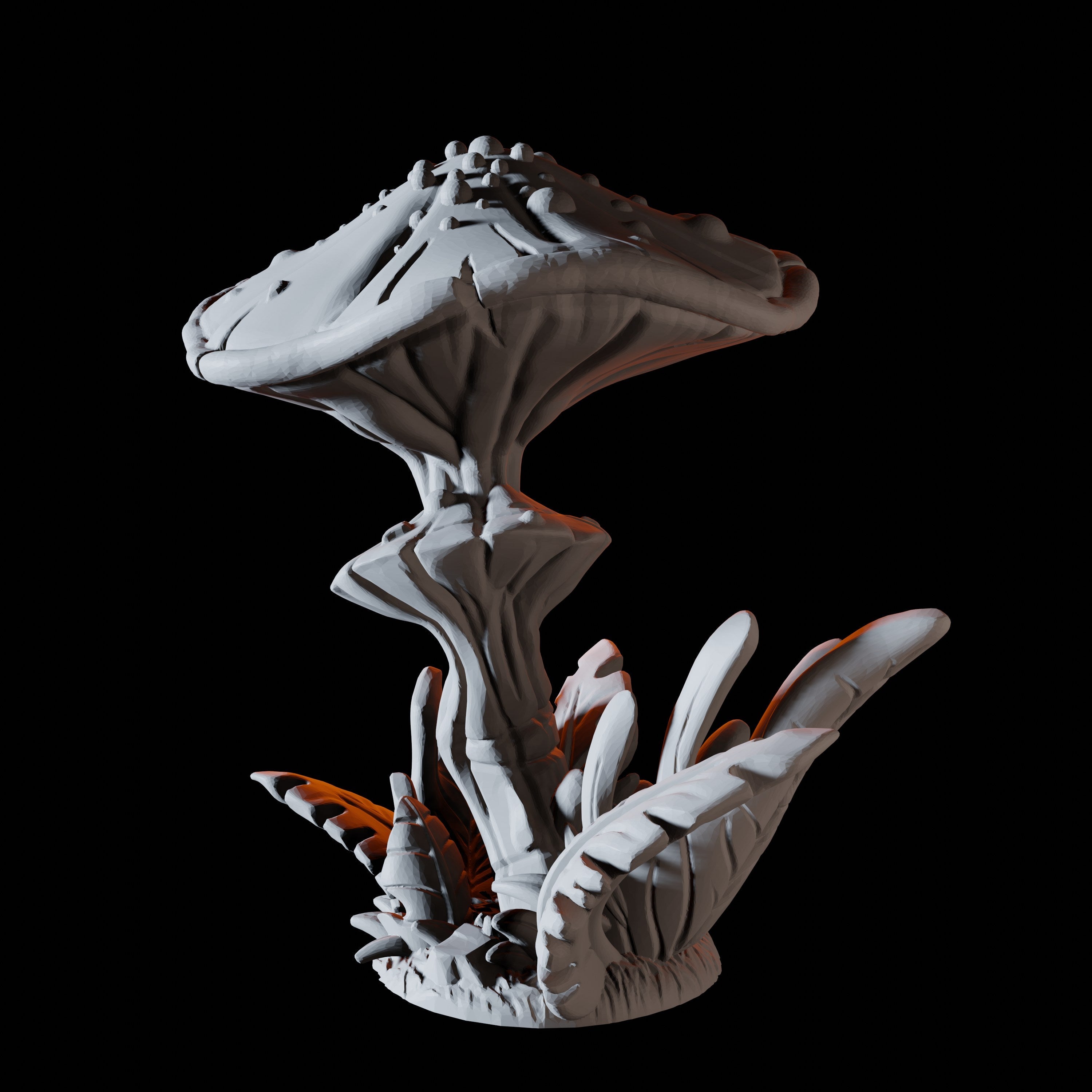 Tall Mushroom Miniature for Dungeons and Dragons, Pathfinder or other TTRPGs