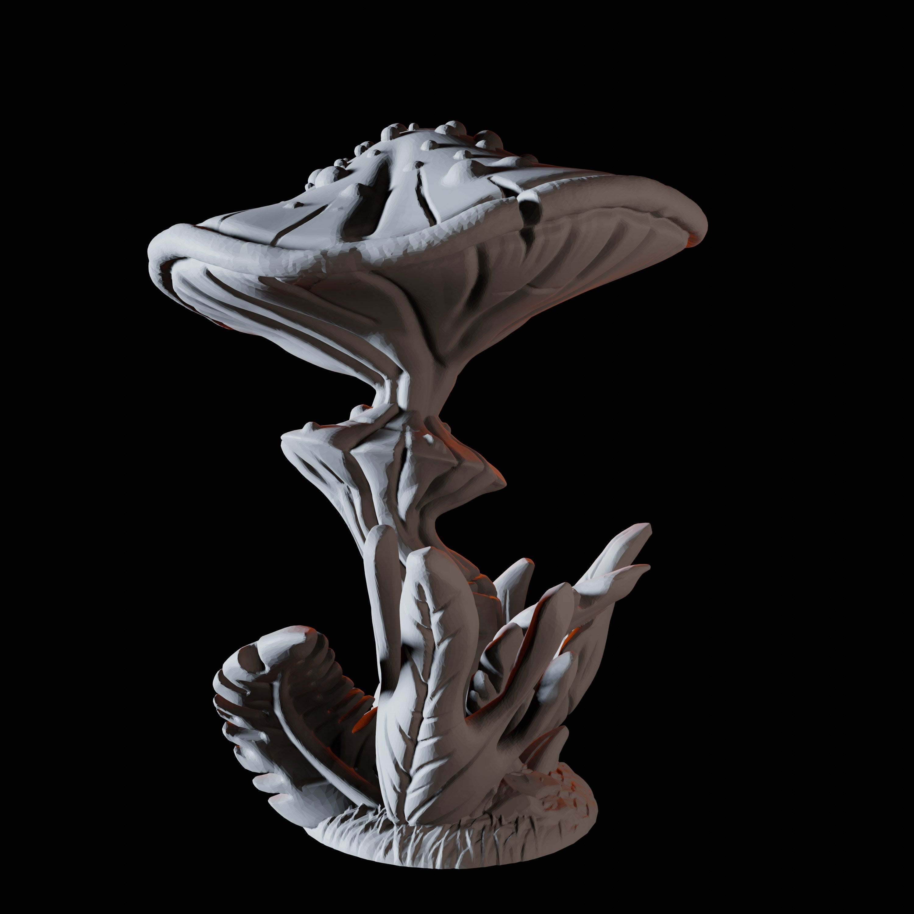 Tall Mushroom Miniature for Dungeons and Dragons, Pathfinder or other TTRPGs