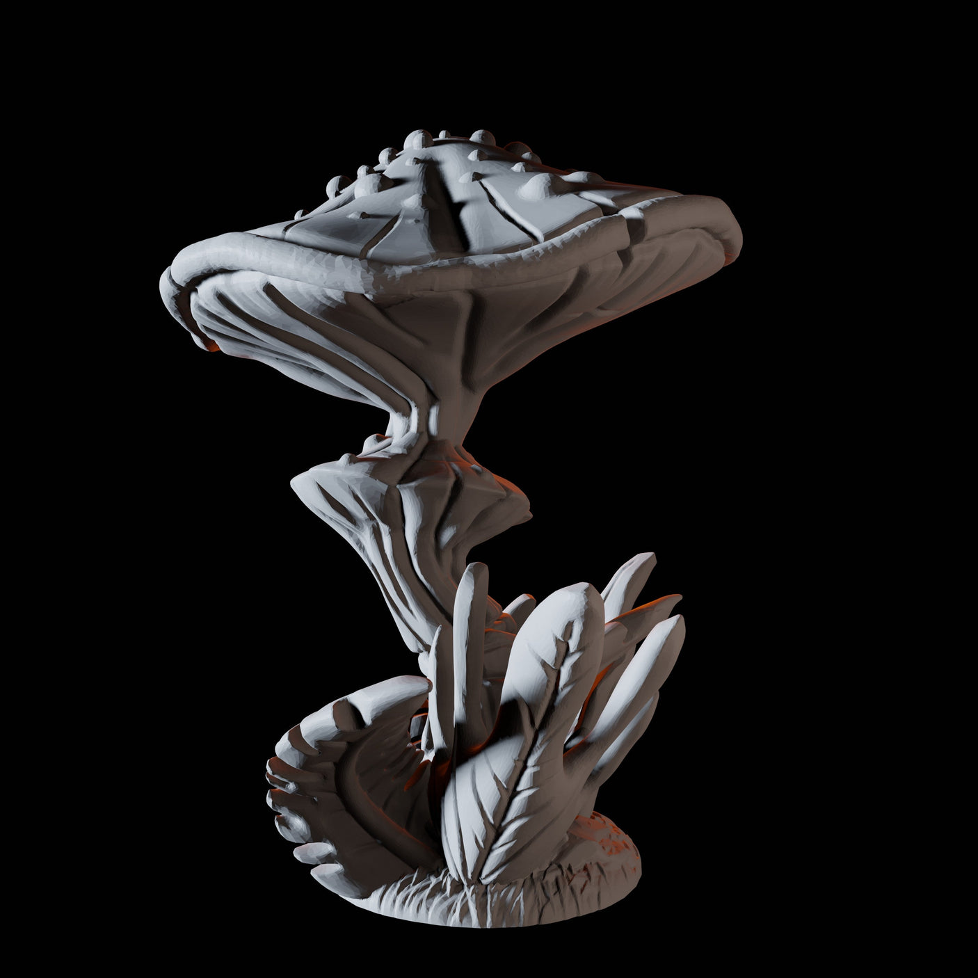 Tall Mushroom Miniature for Dungeons and Dragons, Pathfinder or other TTRPGs