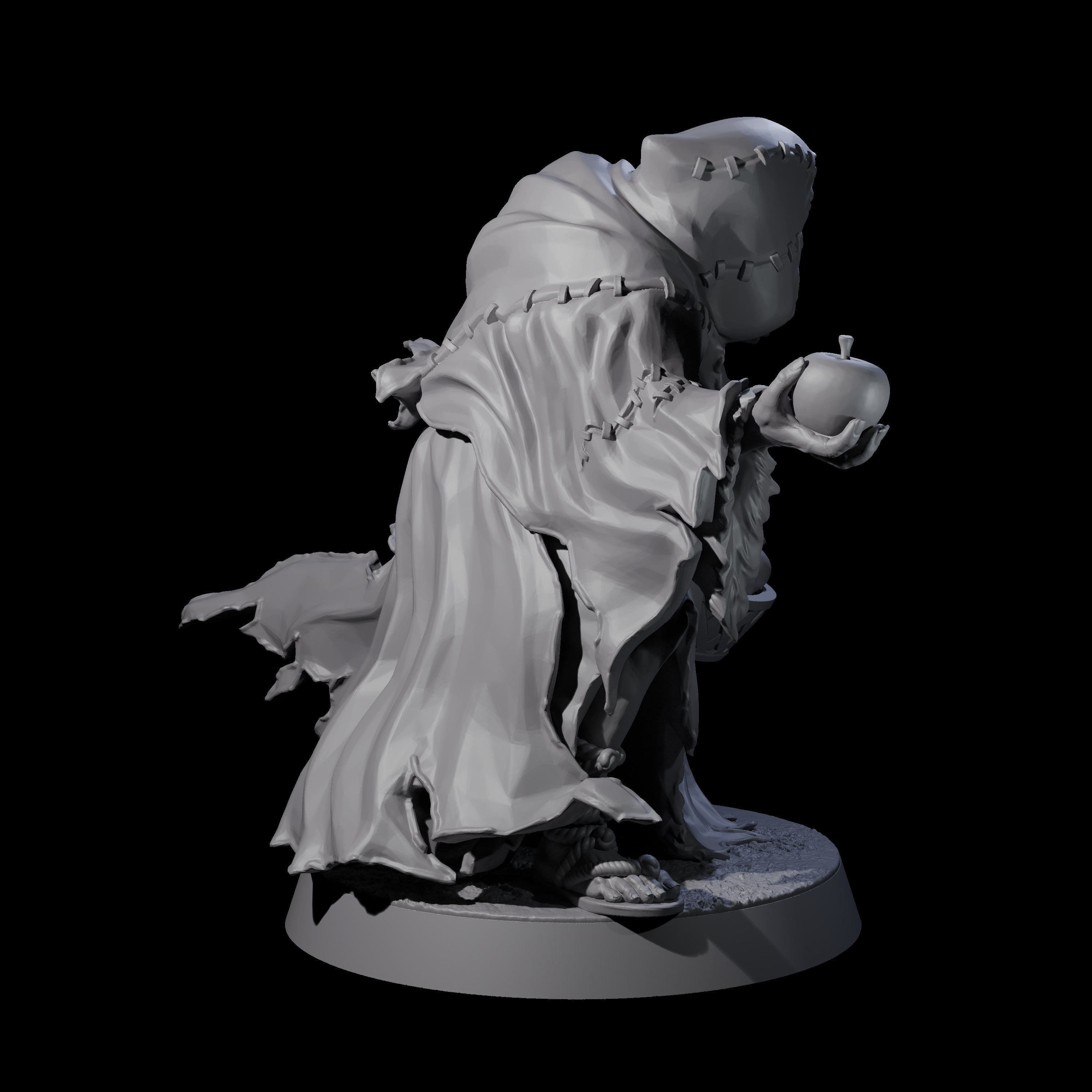 Temptation Apple Hag Miniature for Dungeons and Dragons, Pathfinder or other TTRPGs