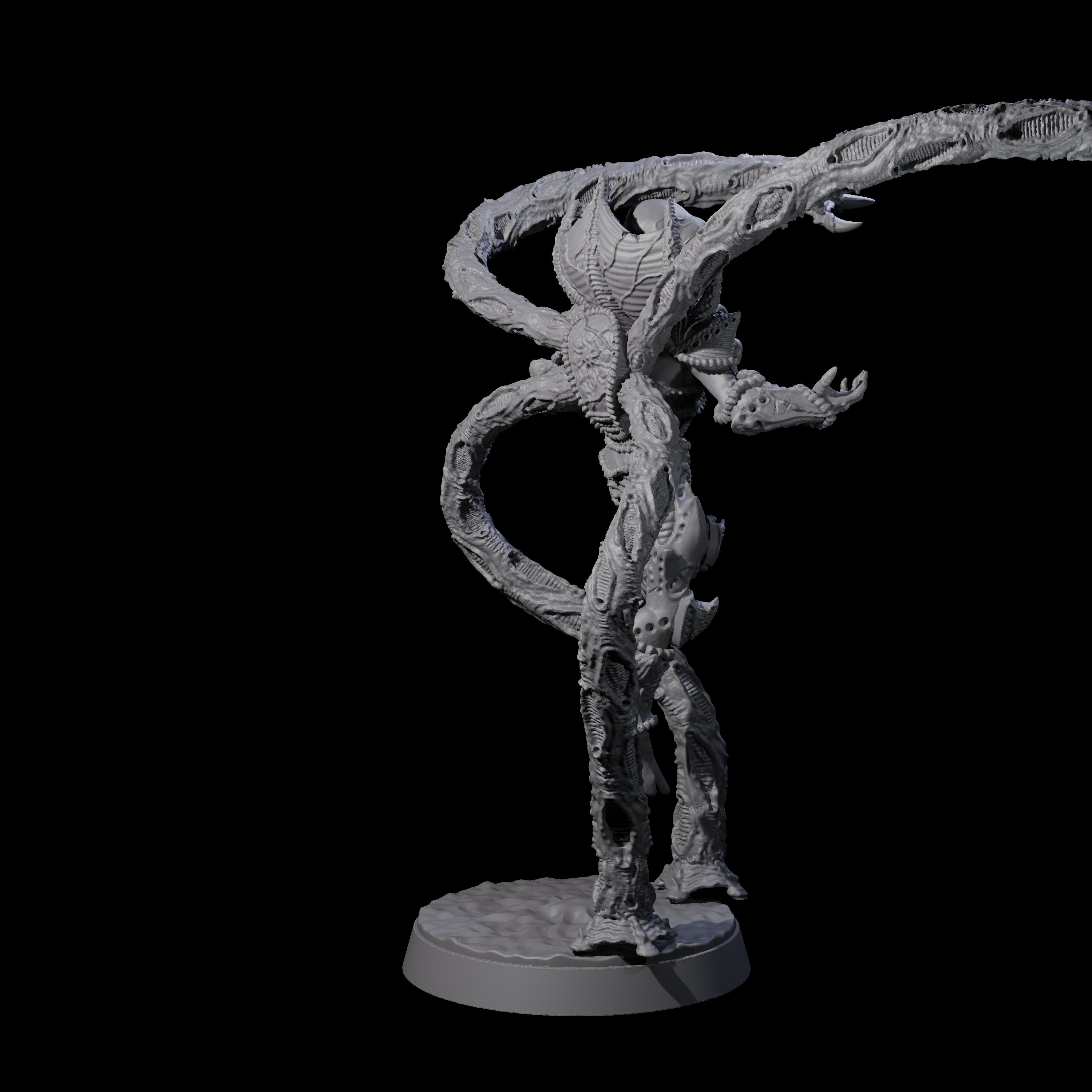 Tentacle Controlled Mind Flayer Controller Miniature for Dungeons and Dragons, Pathfinder or other TTRPGs