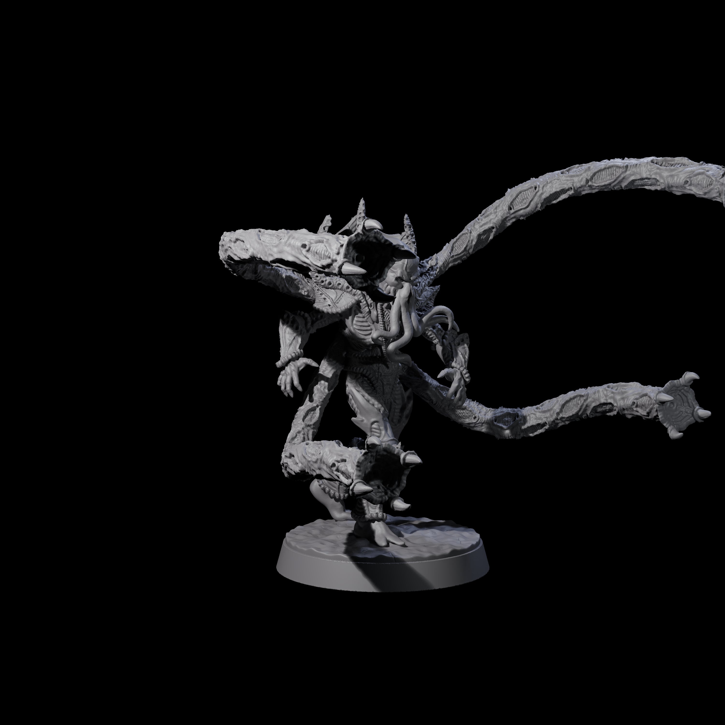 Tentacle Controlled Mind Flayer Stalker Miniature for Dungeons and Dragons, Pathfinder or other TTRPGs