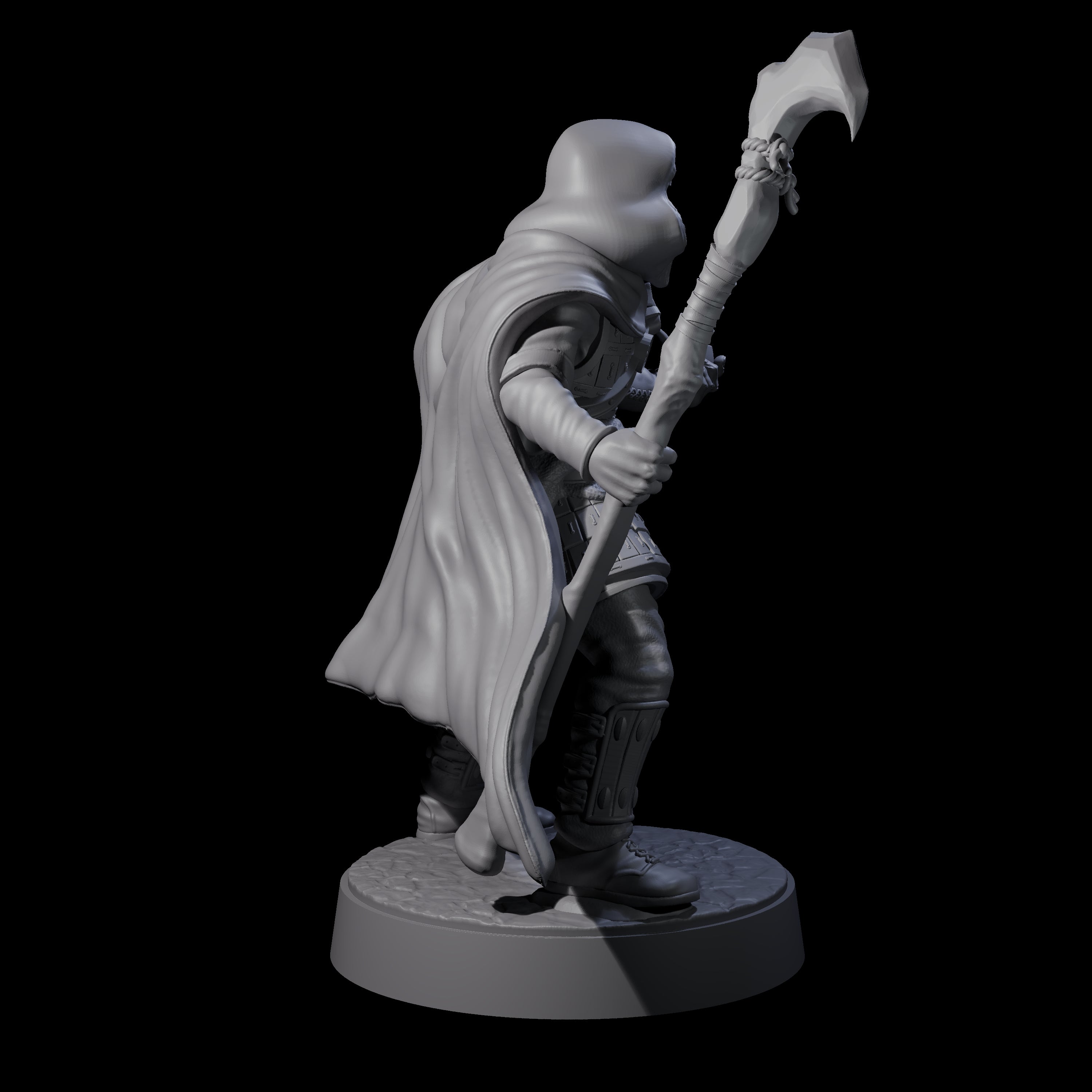 Teobor The Warcaster Miniature for Dungeons and Dragons, Pathfinder or other TTRPGs