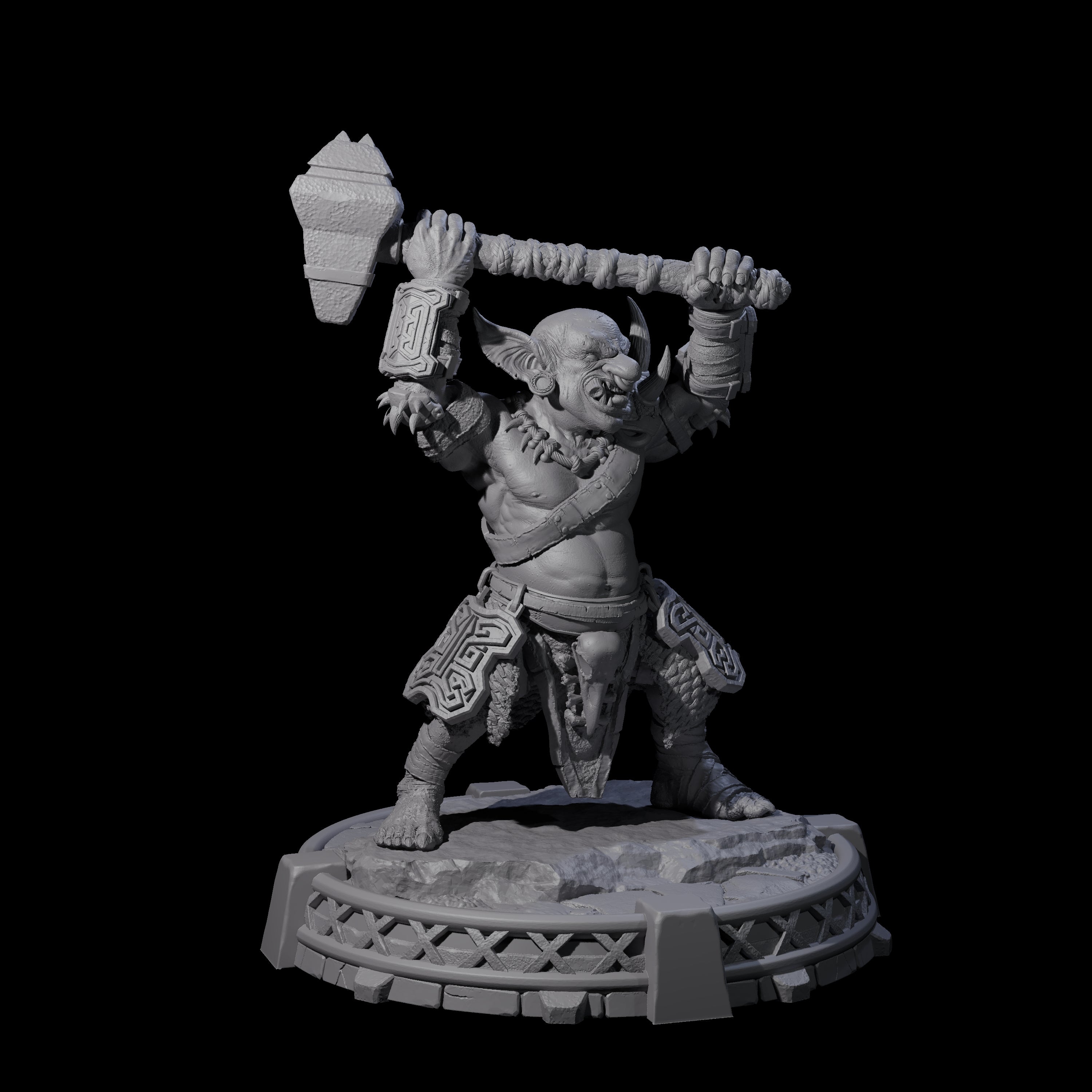 The Bonebranch Tribe Miniature for Dungeons and Dragons, Pathfinder or other TTRPGs