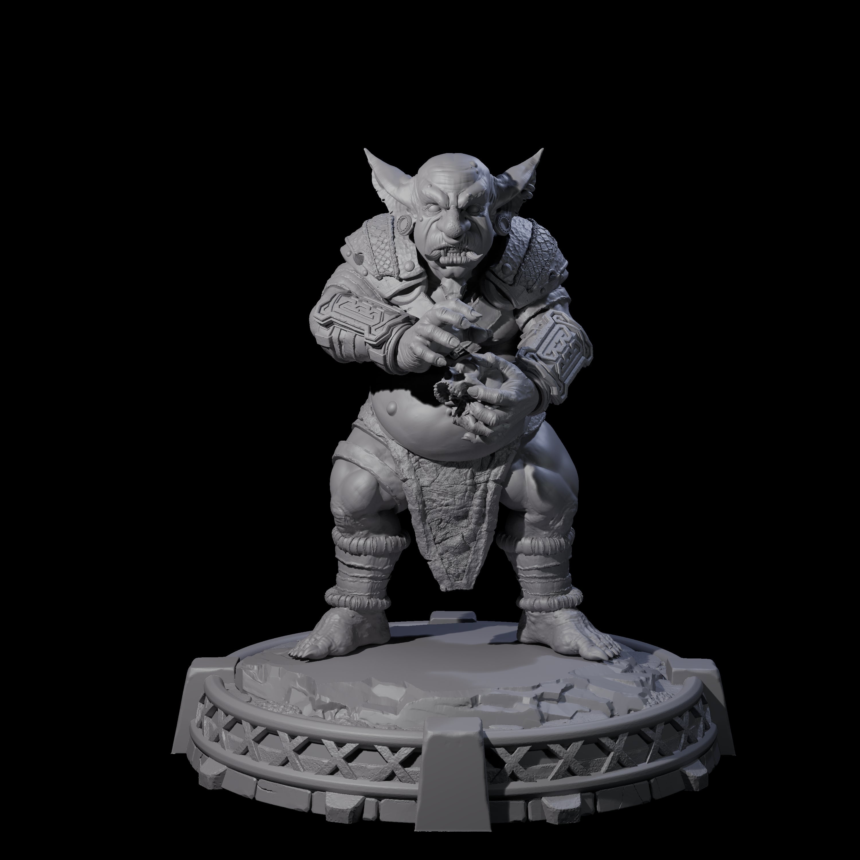 The Bonebranch Tribe Miniature for Dungeons and Dragons, Pathfinder or other TTRPGs