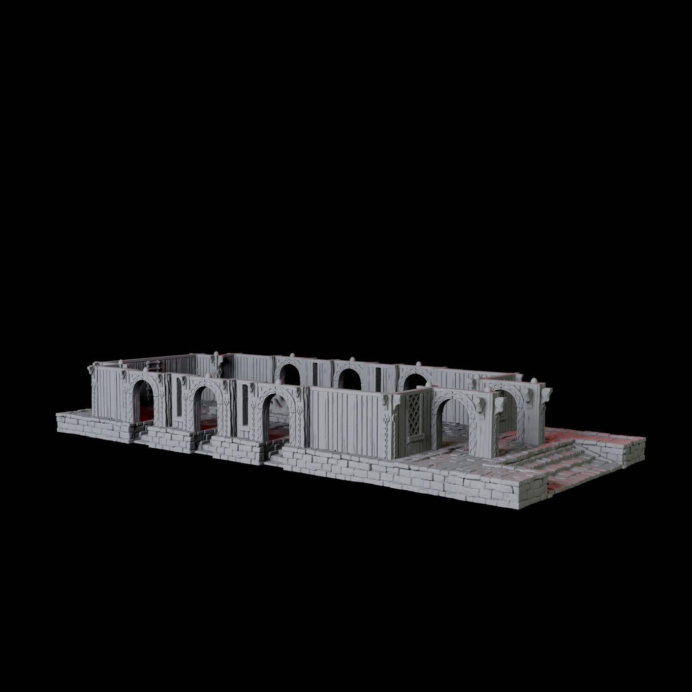 The Great Hall - Saxonia Miniature for Dungeons and Dragons, Pathfinder or other TTRPGs