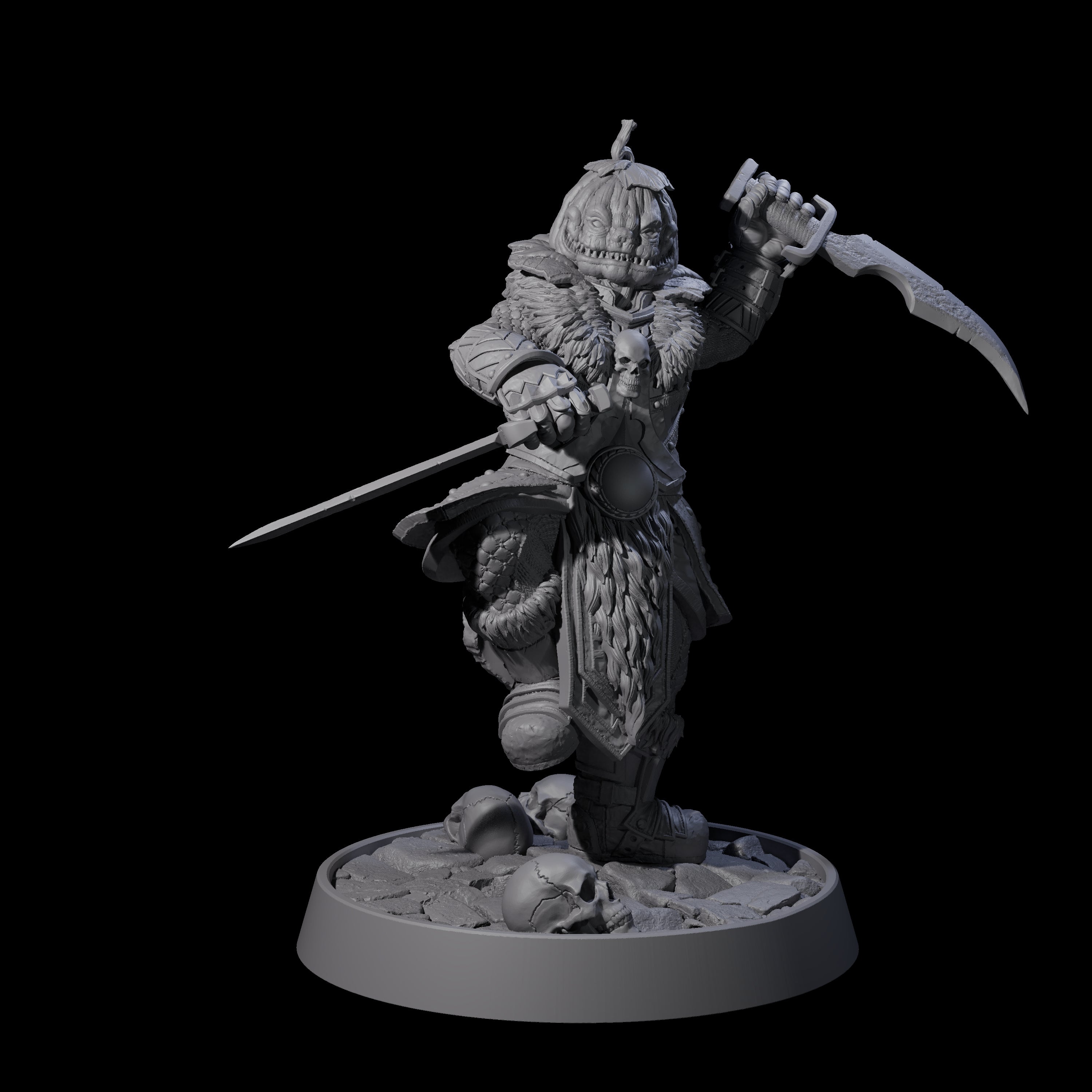The Halloween Legion Miniature for Dungeons and Dragons, Pathfinder or other TTRPGs
