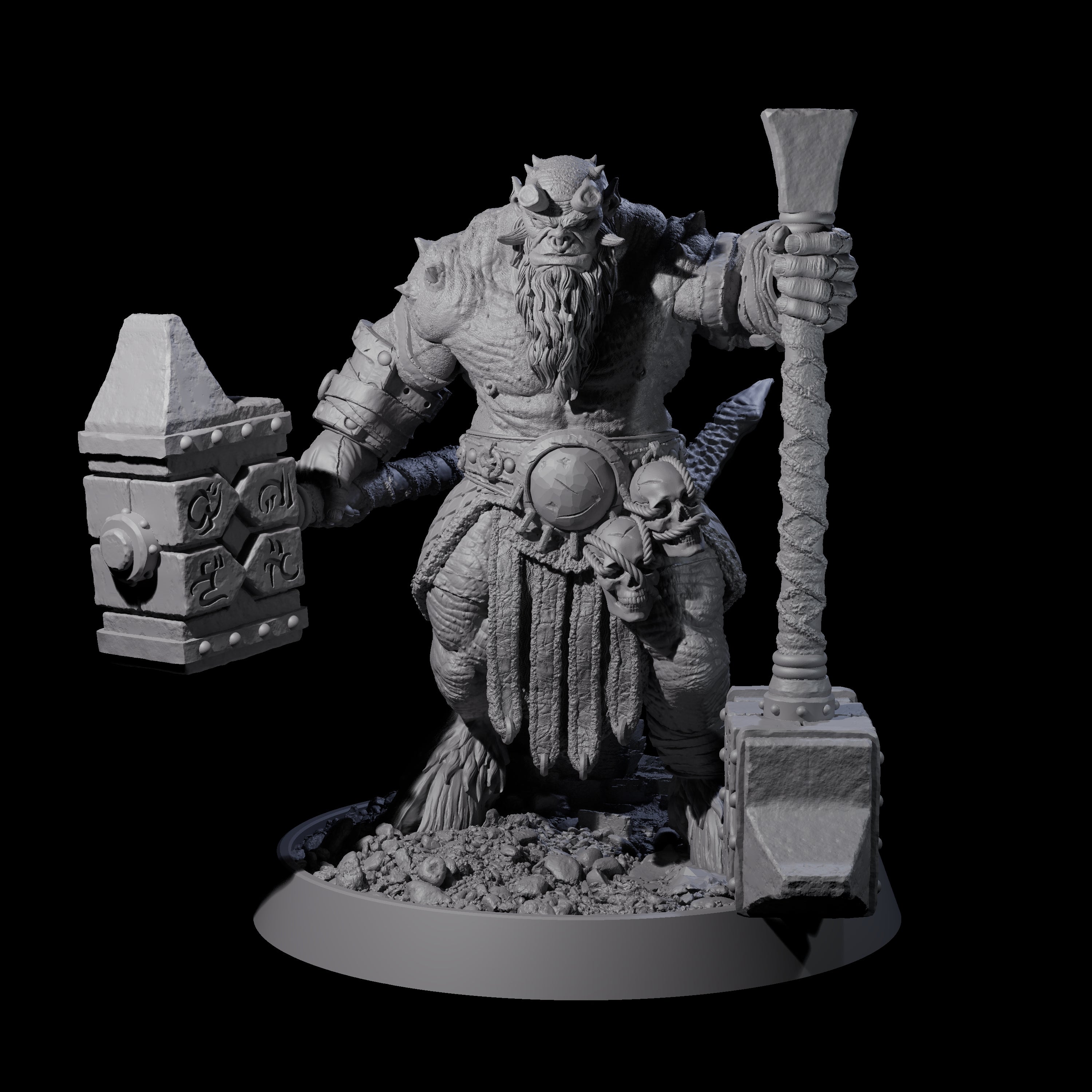 The Legion of Hel Miniature for Dungeons and Dragons, Pathfinder or other TTRPGs