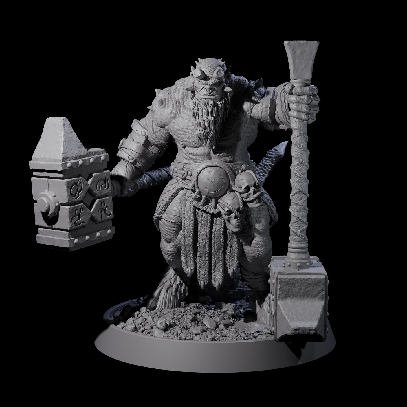 The Legion of Hel Miniature for Dungeons and Dragons, Pathfinder or other TTRPGs