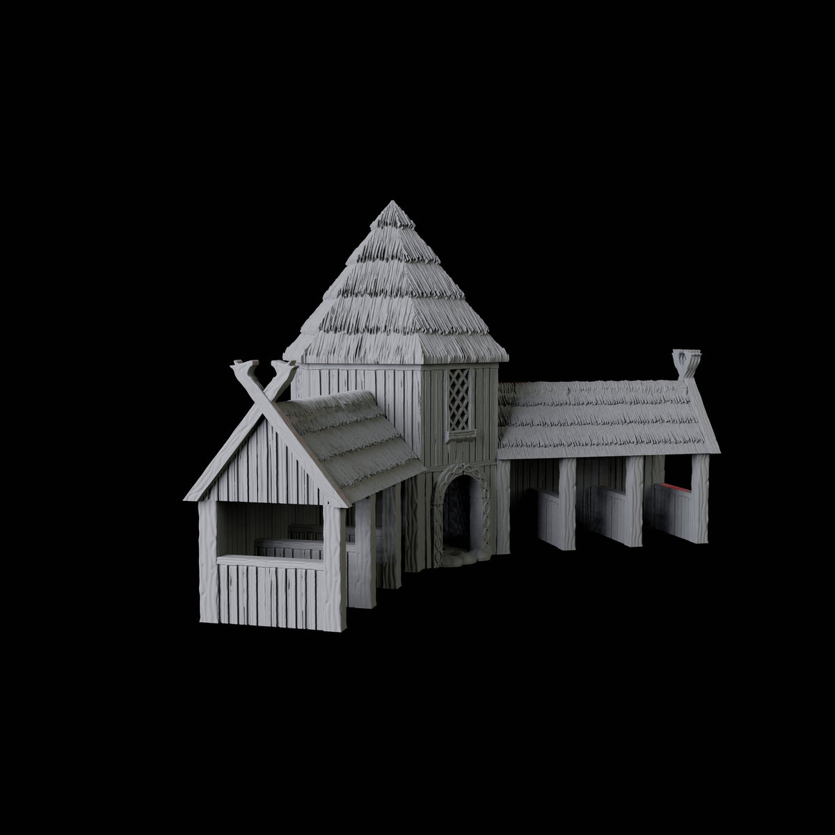 The Stable - Saxonia Miniature for Dungeons and Dragons, Pathfinder or other TTRPGs