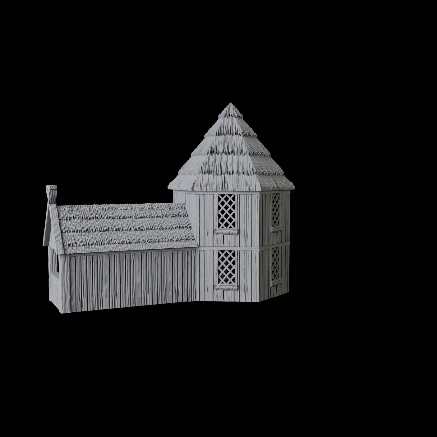 The Stable - Saxonia Miniature for Dungeons and Dragons, Pathfinder or other TTRPGs